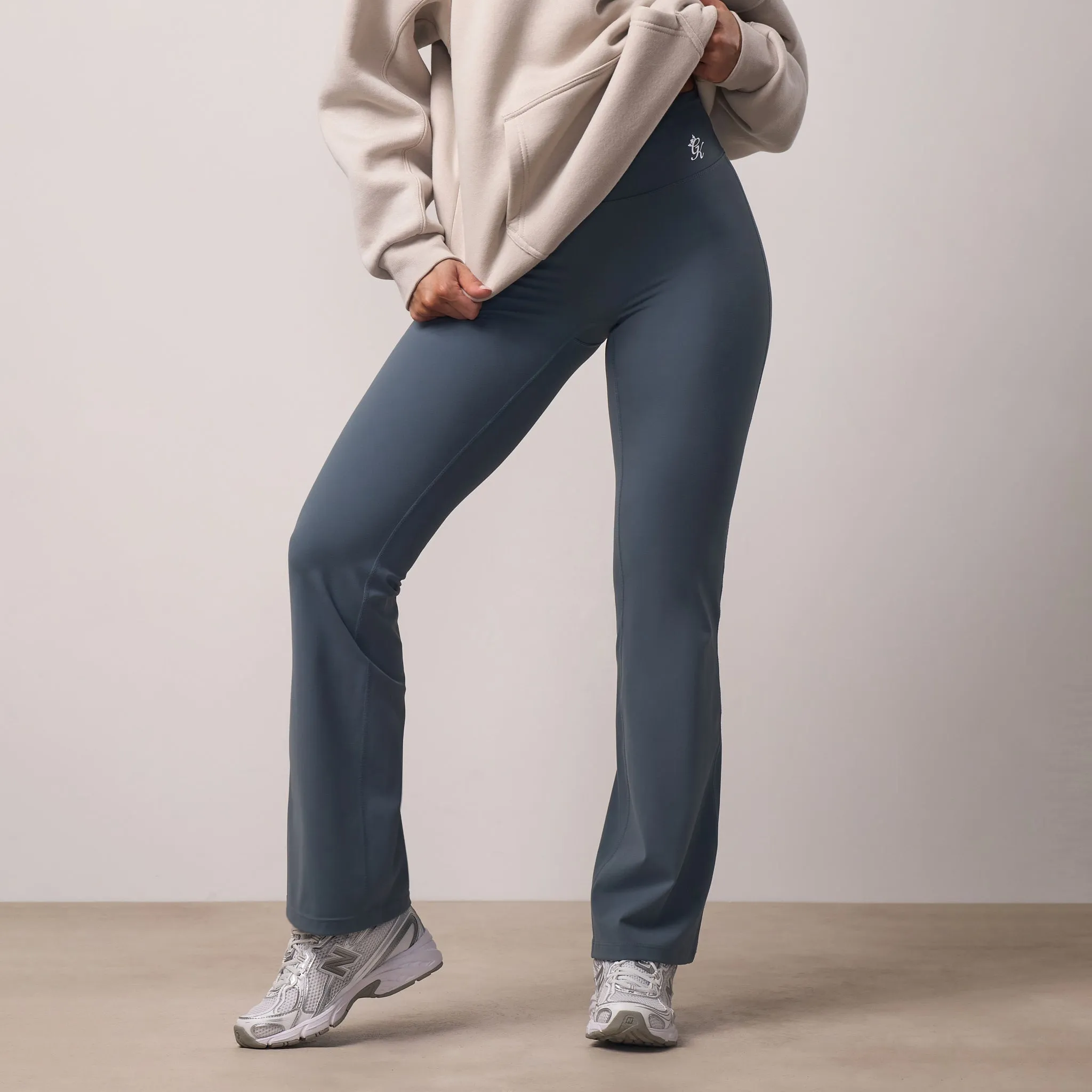 365 Flared Yoga Legging - Storm Blue Perfect Shape Wear Stylish Design