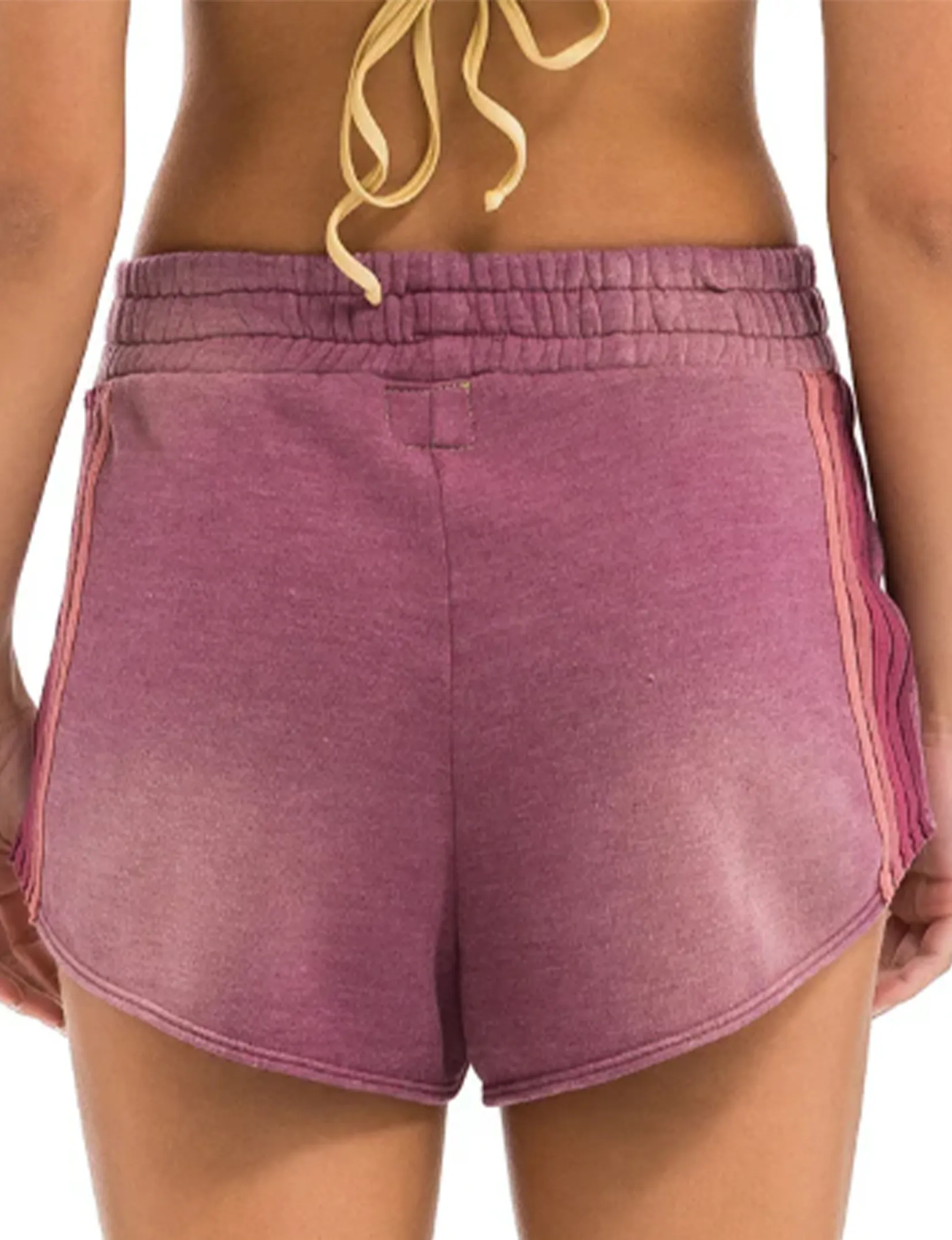 5 Stripe Pocket Club Short, Faded Berry sustainable product