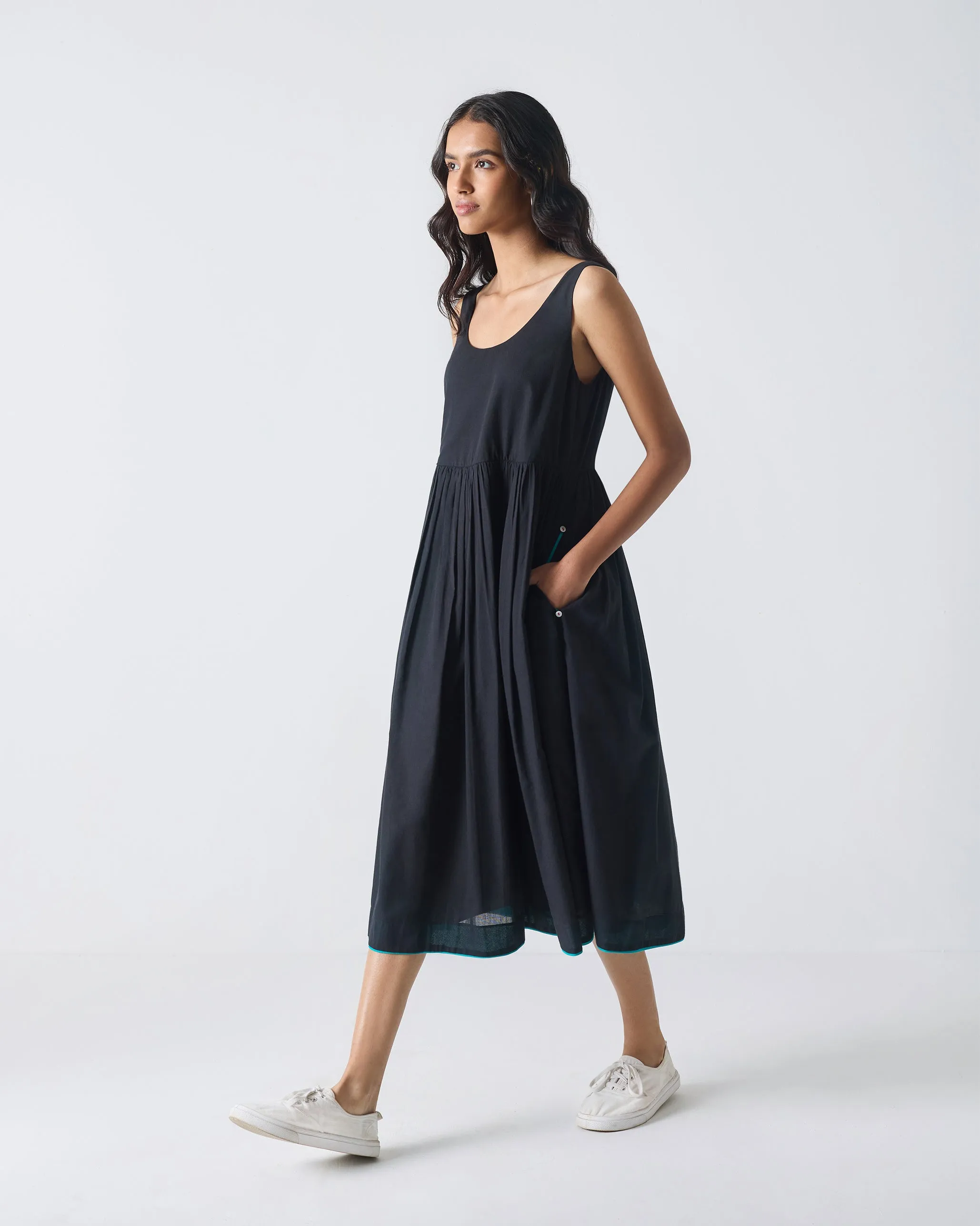 Event Safe City Layers Ashwini Dress - Black