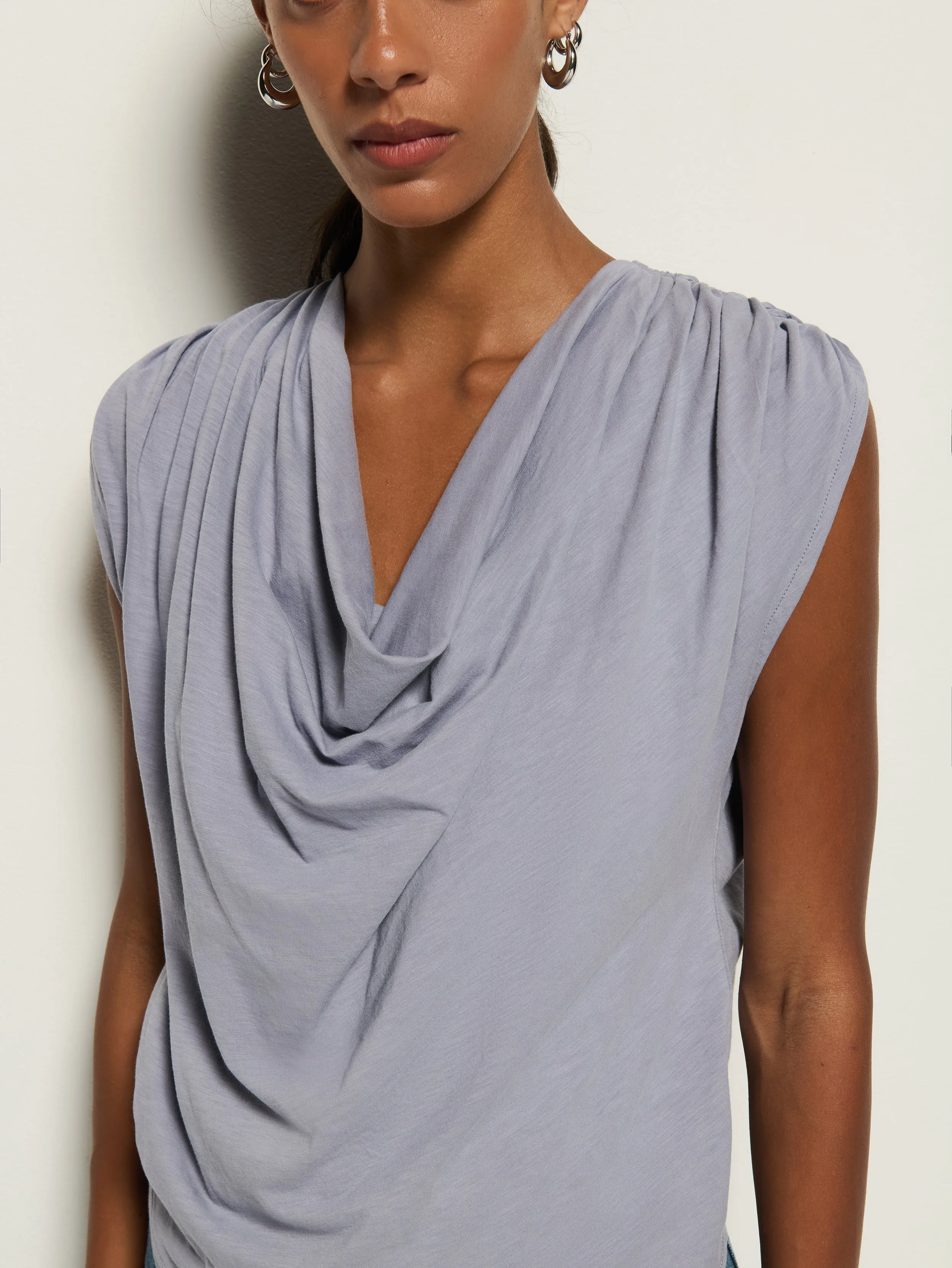 Effortless Layer Geni Cowl Top
