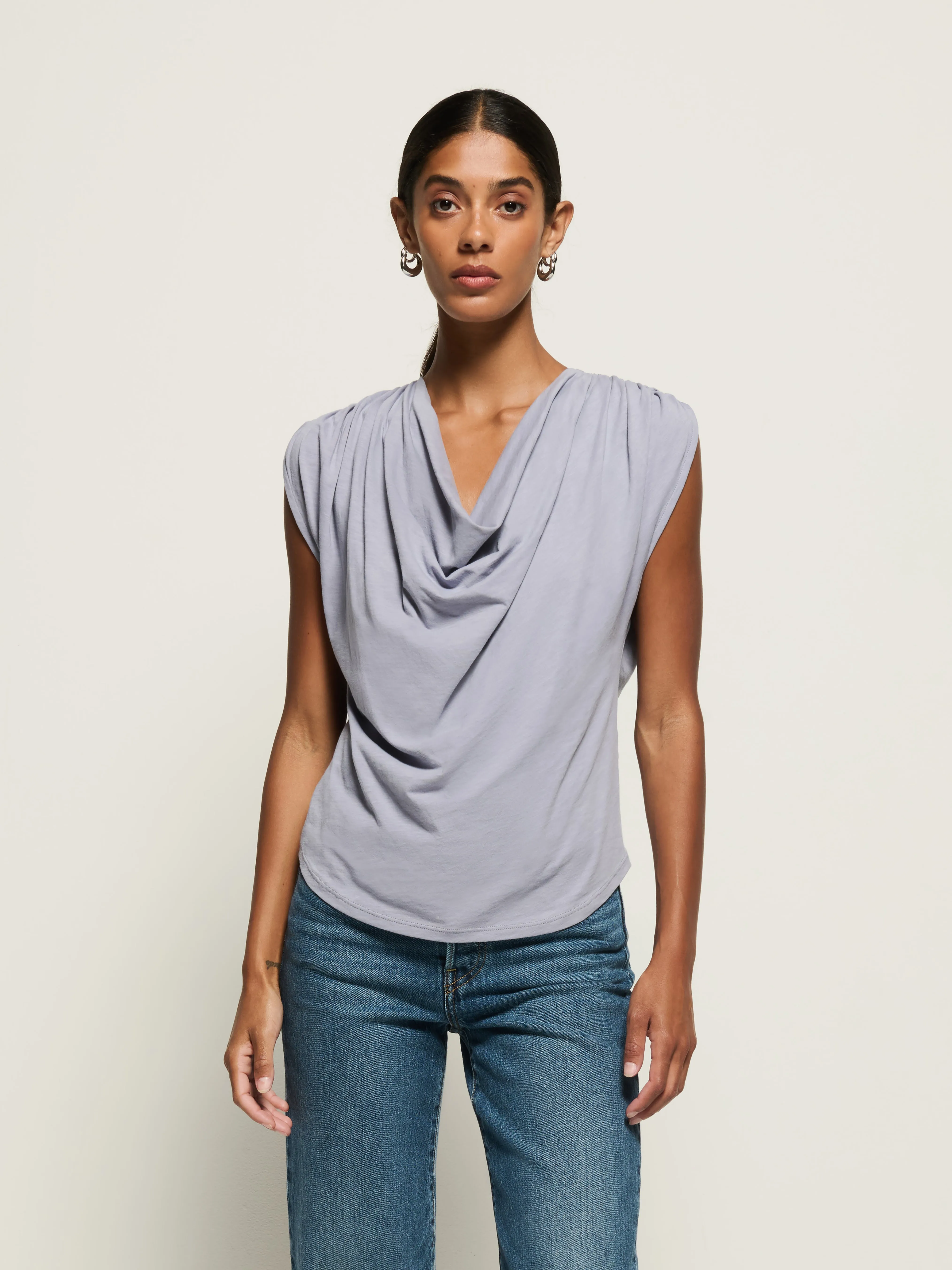 Geni Cowl Top Perfect Wear