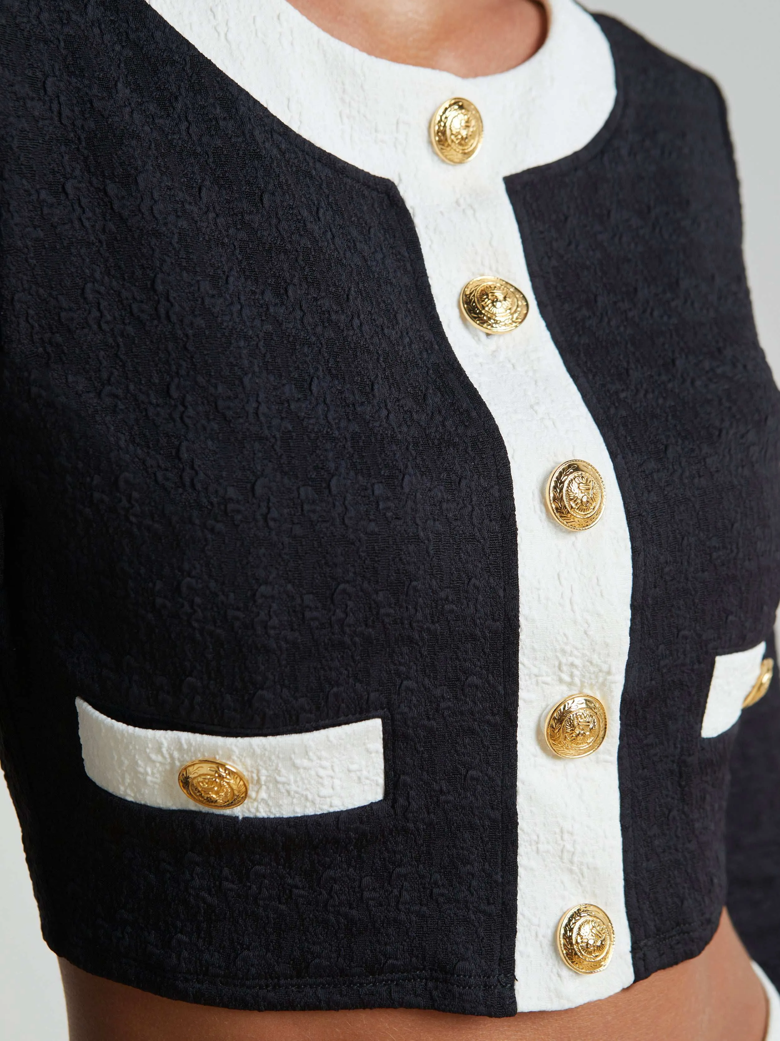 Muted-Tone Adaline Cardigan Cover-Up