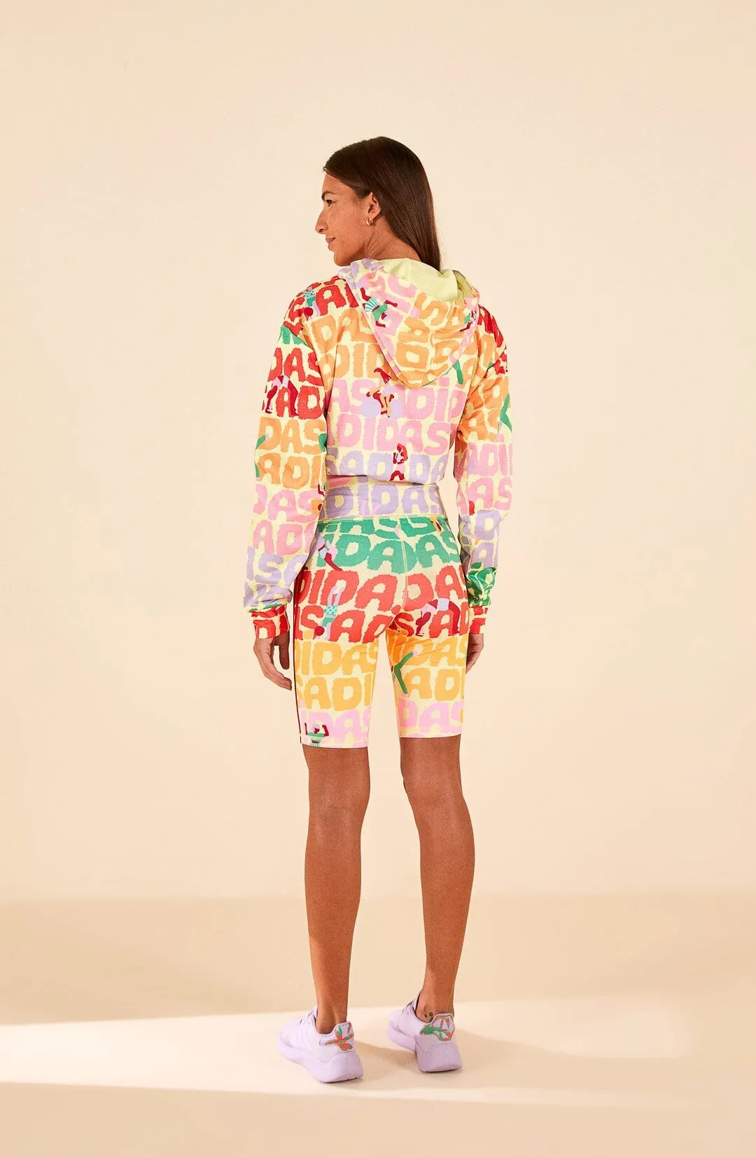 Adidas Farm Bike Short Pearl Citrine Light Flex Wear