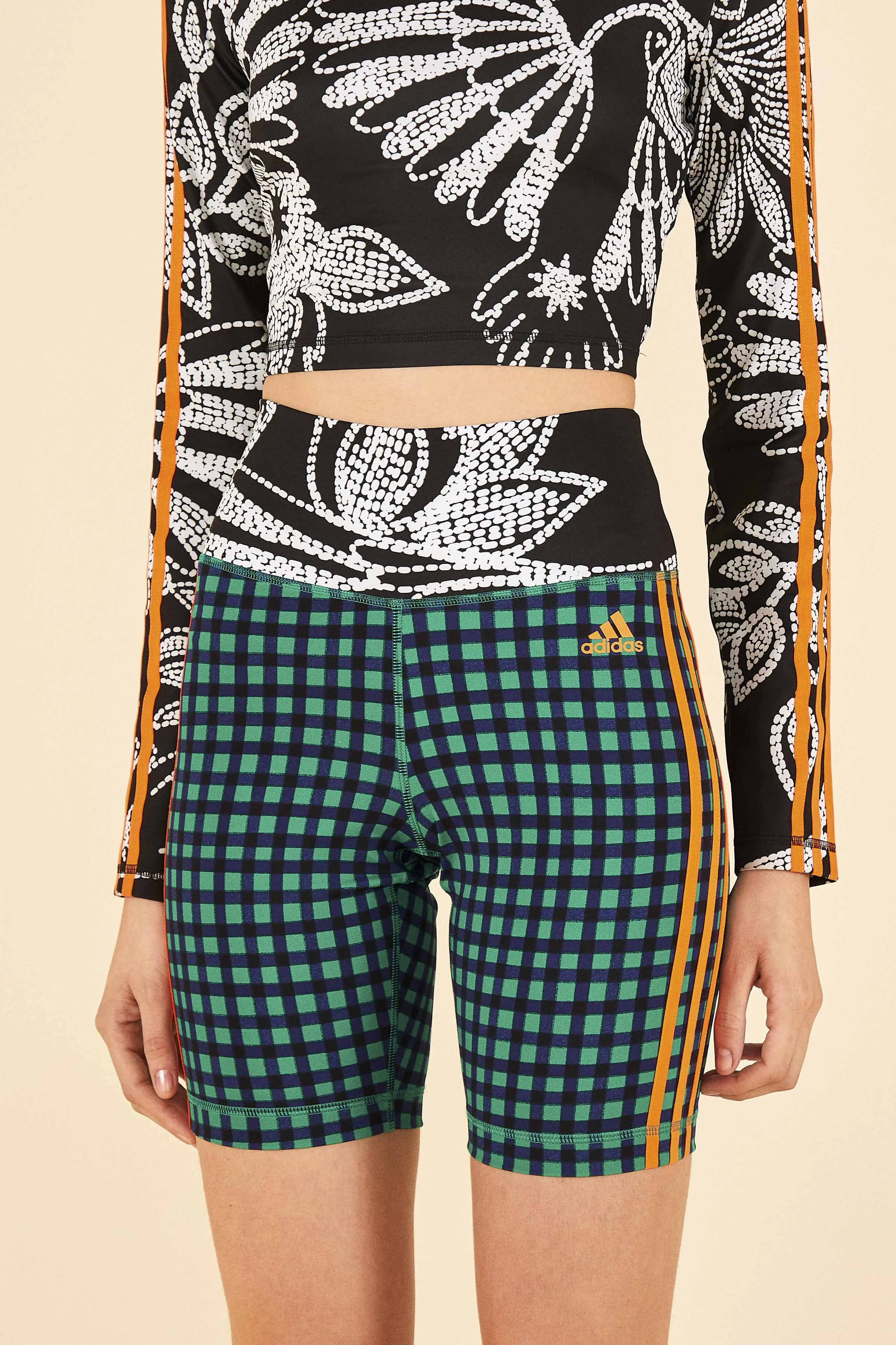 Adidas Farm Bike Shorts Green runners