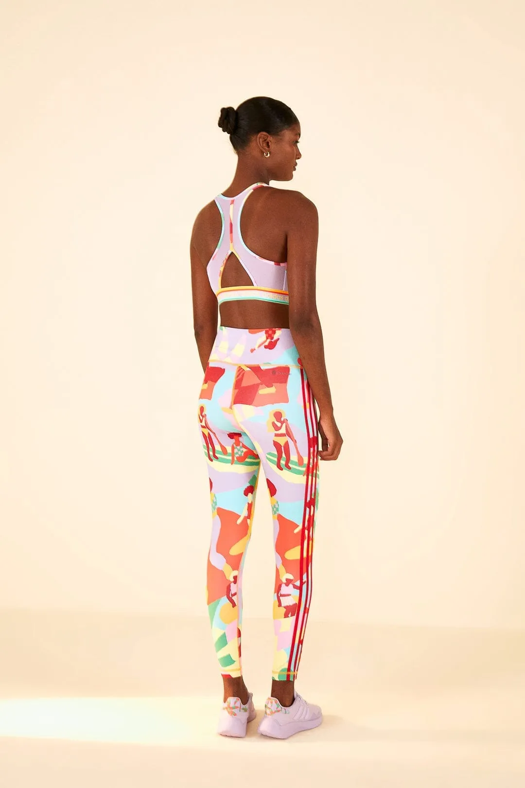 Adidas Farm Training Tights Gold Athletic Silhouette