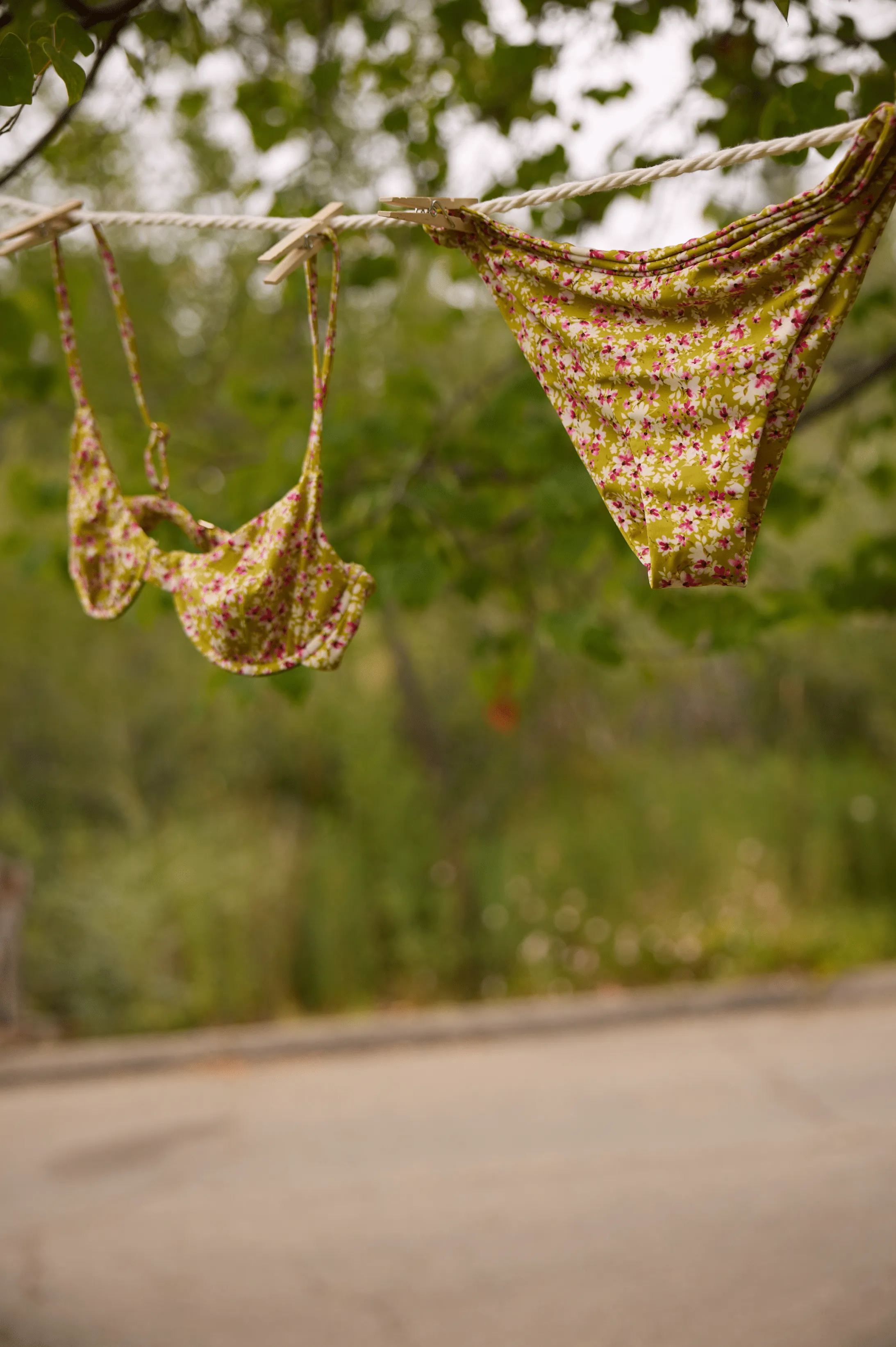 Supportive structure Matty Top in Matcha