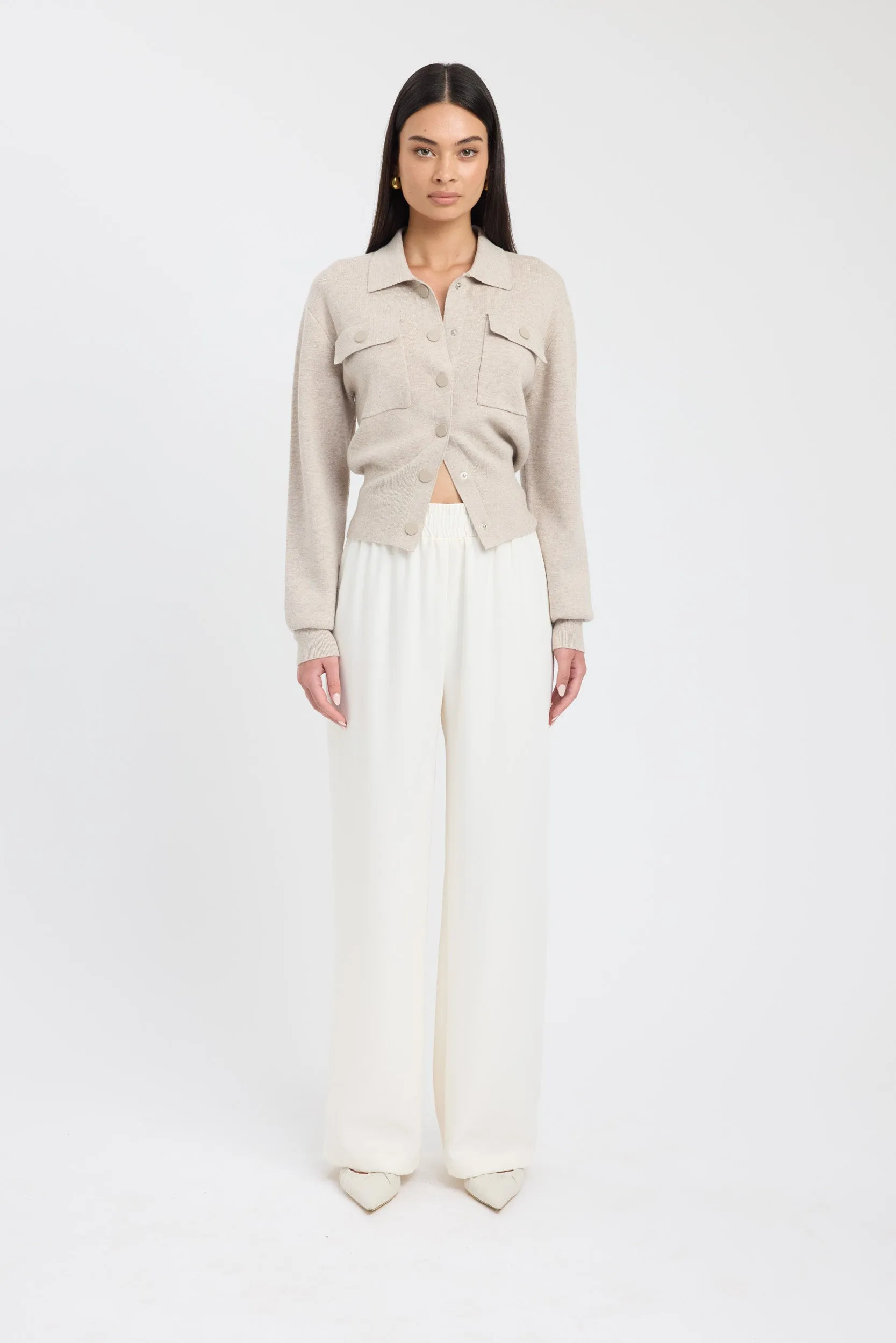 Amelia Knit Jacket Non Irritating Edging