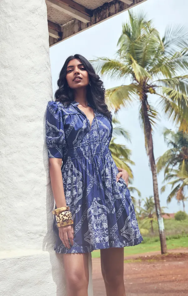 Dew Tone Nordic Plain Alice Dress