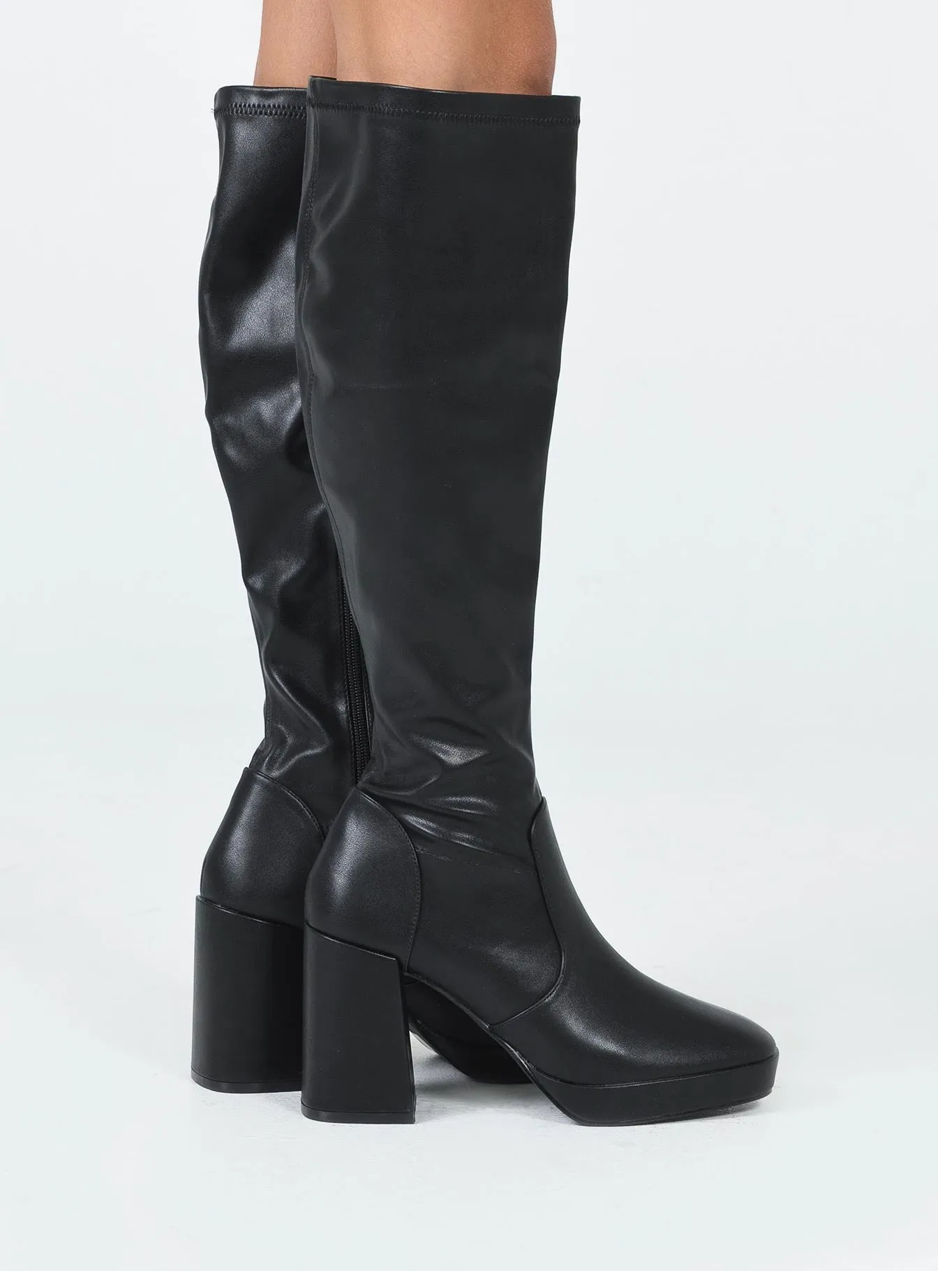 Rami Boots Black Skater Speed Stable