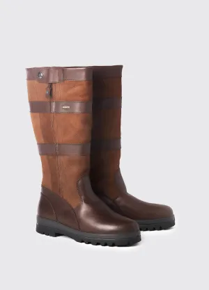 Wexford Ladies' ExtraFit? Country Boot - Walnut Daily Comfort Reflective Safety Accents
