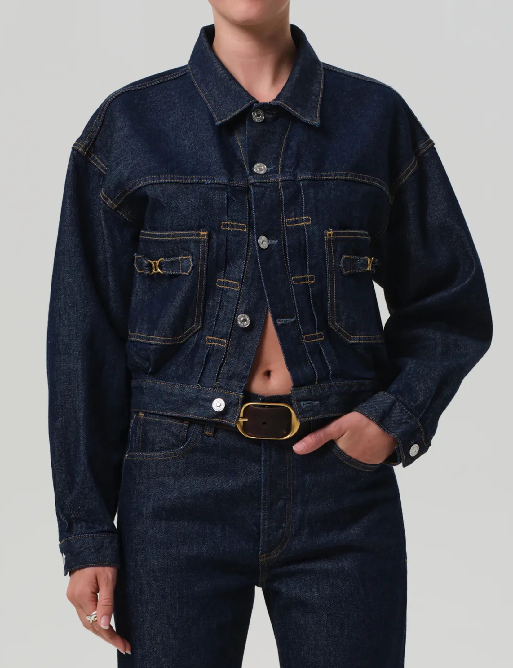 Alma Horsebit Jacket, Helia OdorResistant Treatment Velcro Fasten