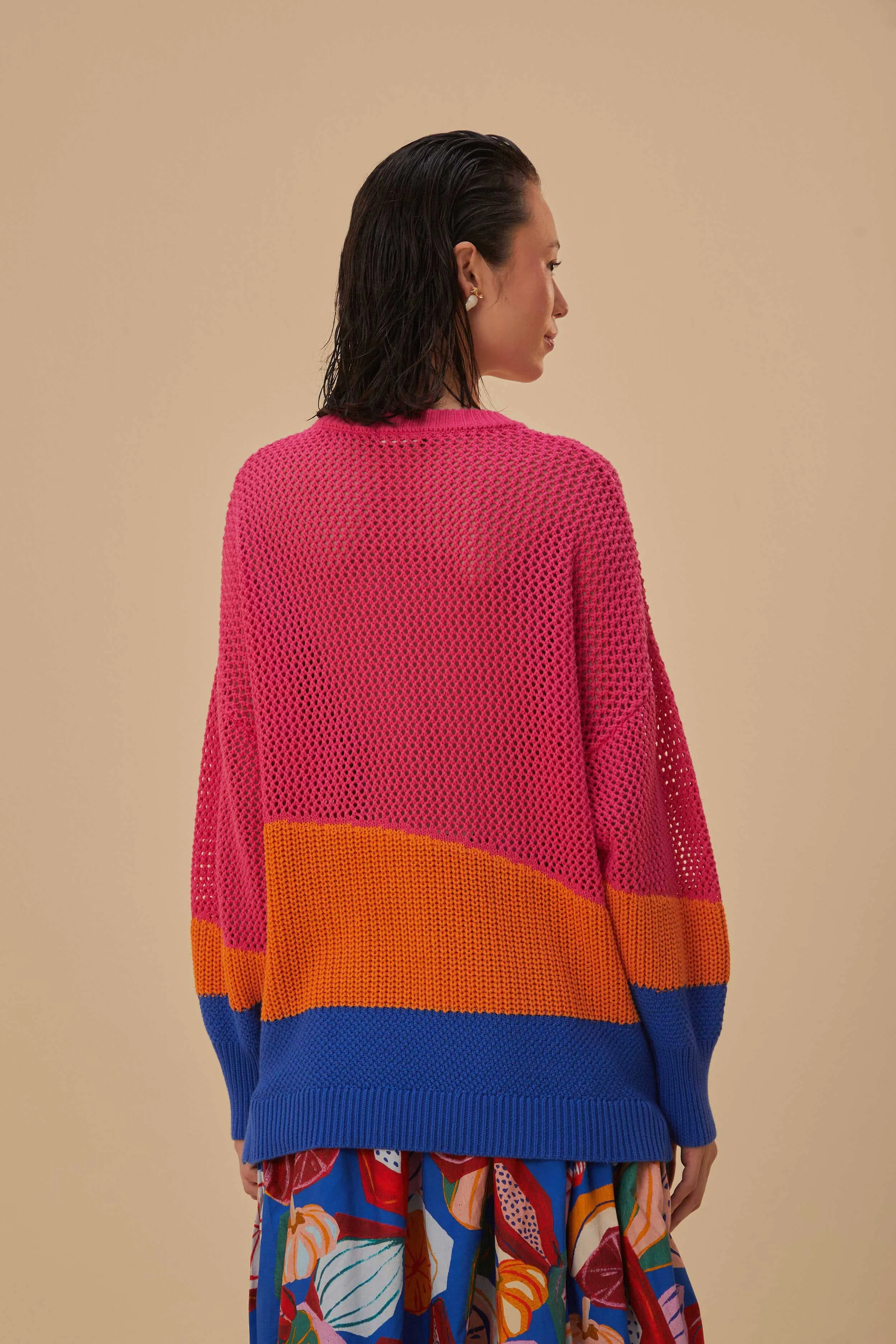 Fresh Outfit Amazon Stamps Knit Sweater