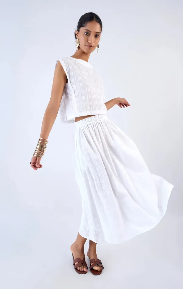 Amber Skirt Cotton Rich