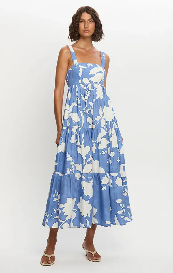 Amelie Maxi Dress Stream Cut