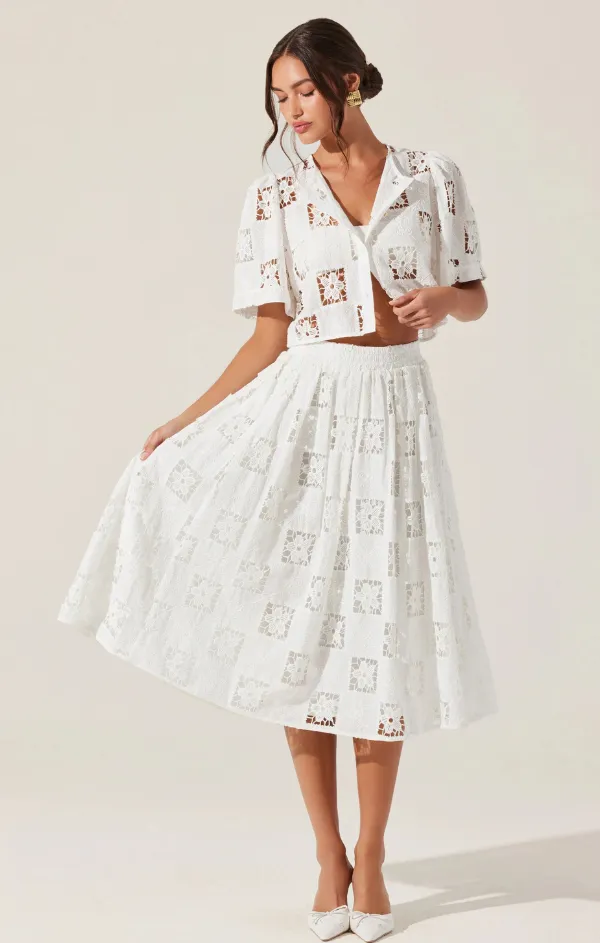 Invisible Seams Fresh Aesthetic Andolina Skirt