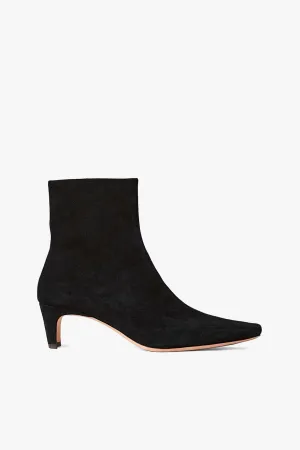 WALLY ANKLE BOOT | BLACK SUEDE Soft Touch Hiking Fit