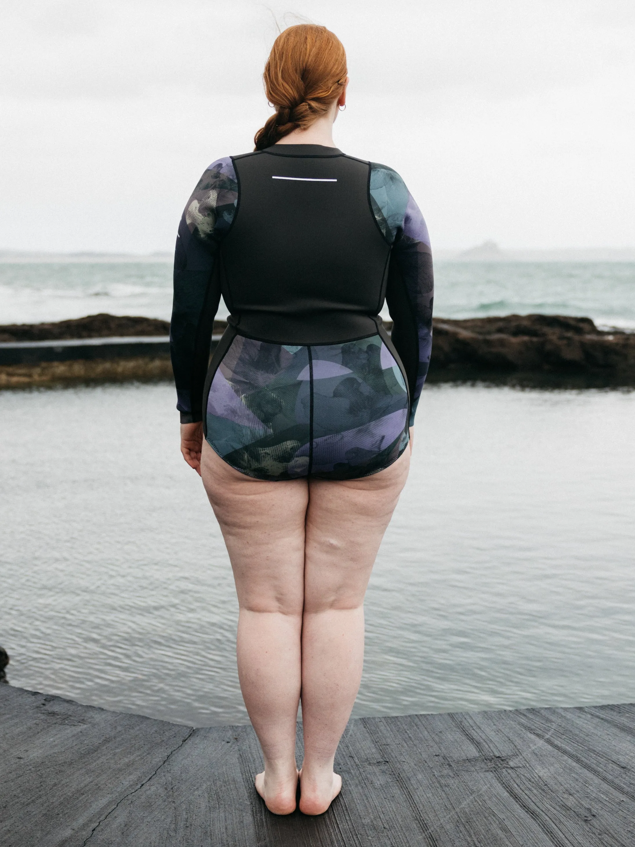 Vacation Ready Stain Resistant Surface Women's Kaia 2mm Yulex? Long Sleeve Swimsuit