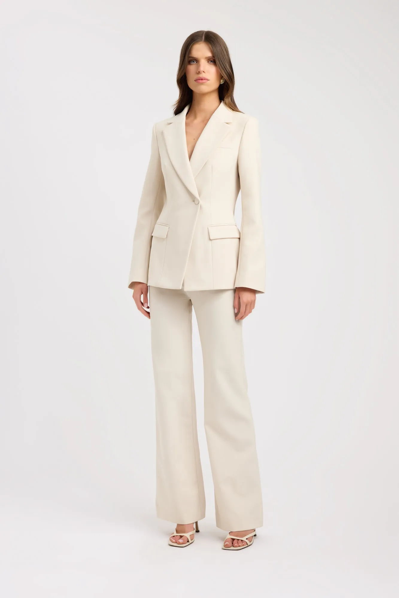 Vegan Safe Alto Cinched Blazer
