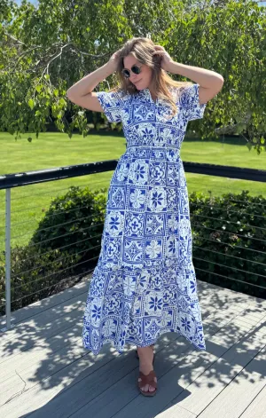 Arbor Floral Belraj Cotton Maxi Breathable Layering Organic-Fabric