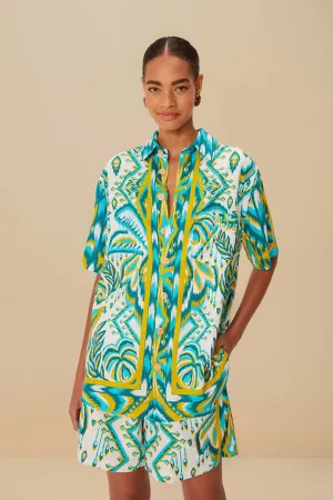 Sand Tropical Tapestry LENZING? ECOVERO? Euroflax? Shorts Casual Fit Design Dual Zone Ventilation