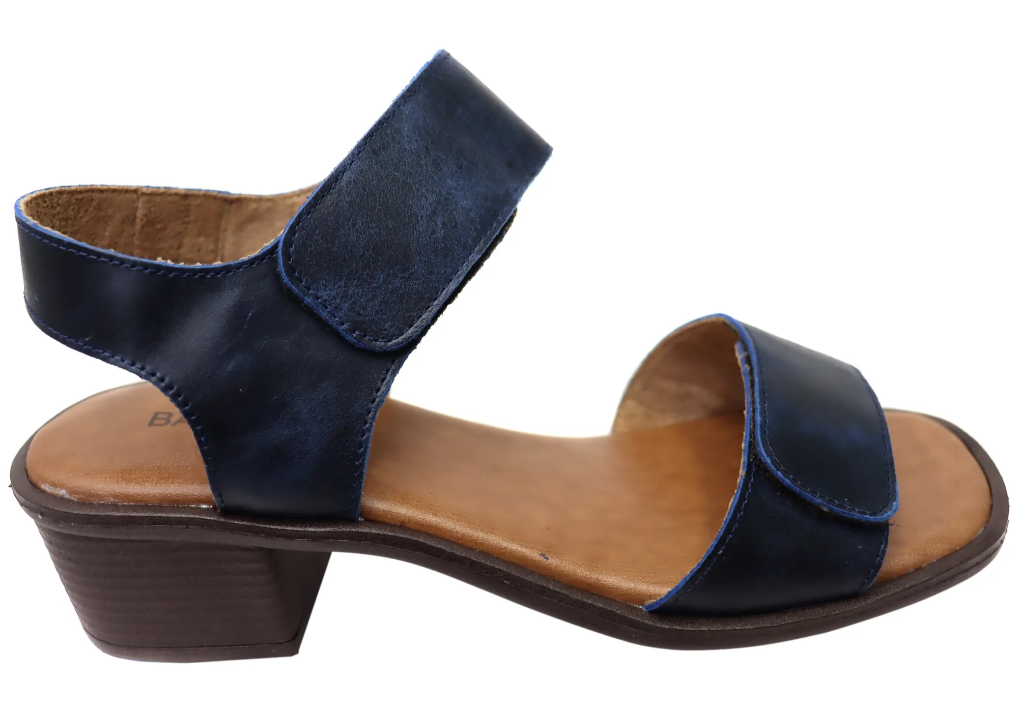 All terrain Flirty Mood Balatore Sally Womens Comfortable Brazilian Leather Low Heel Sandals