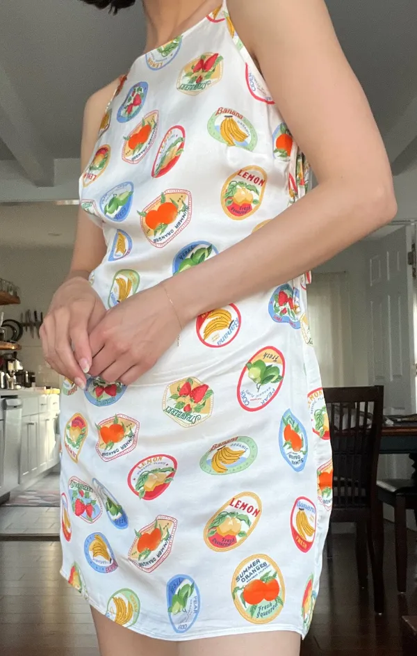 Satin Touch windproof Samira Dress