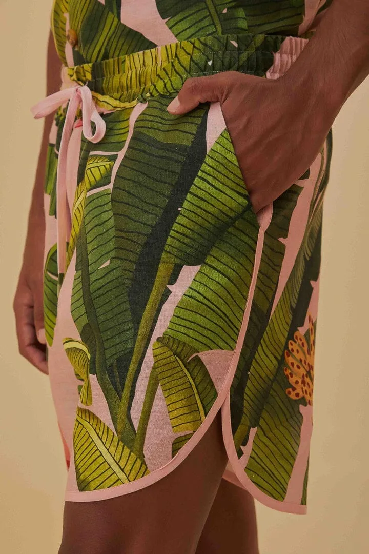 All Day Fit Anti Odor Banana Leaves Lenzing? Ecovero? Euroflax? Shorts