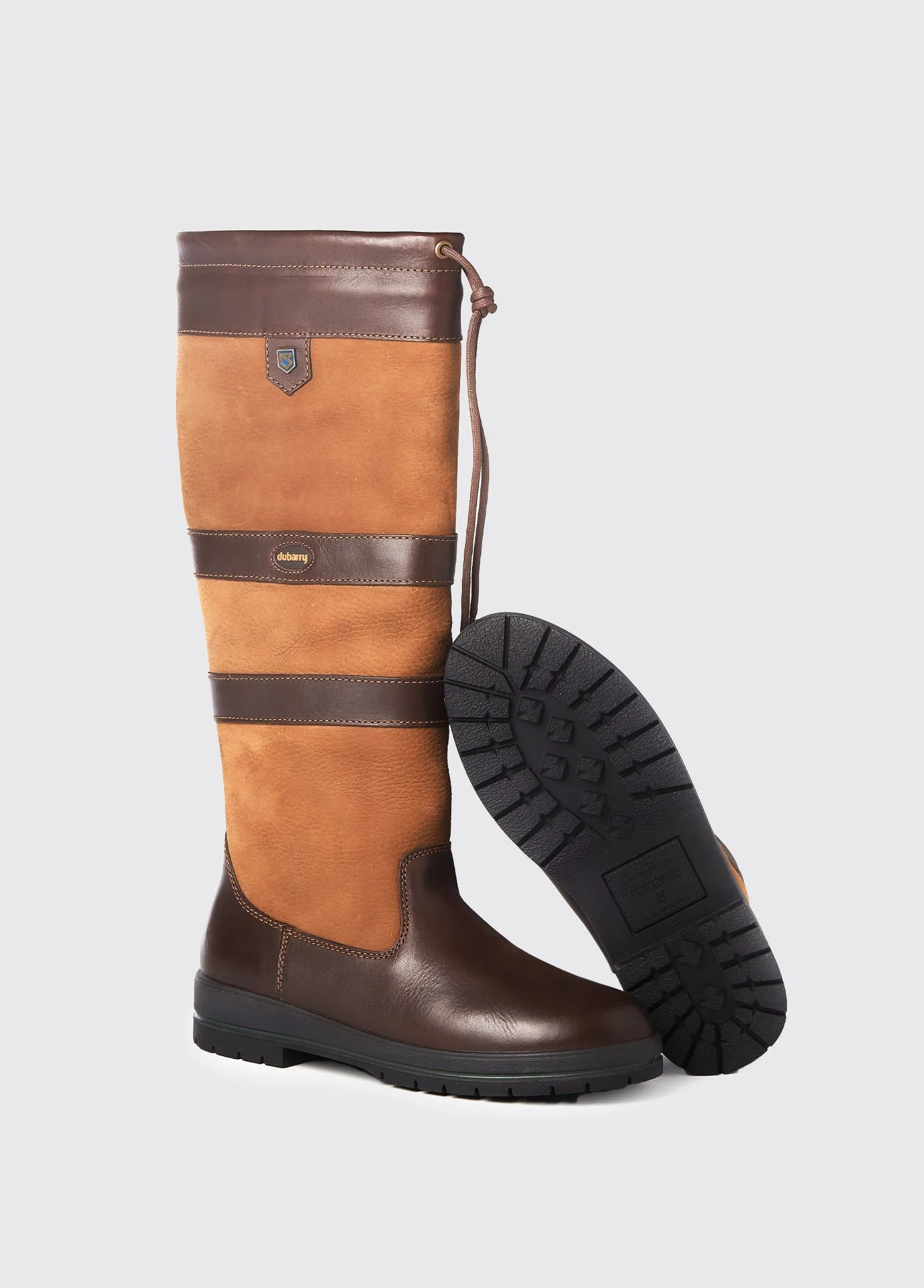 Galway Ladies Country Boot  - Brown Holiday Feel Stable Support Snowy Path