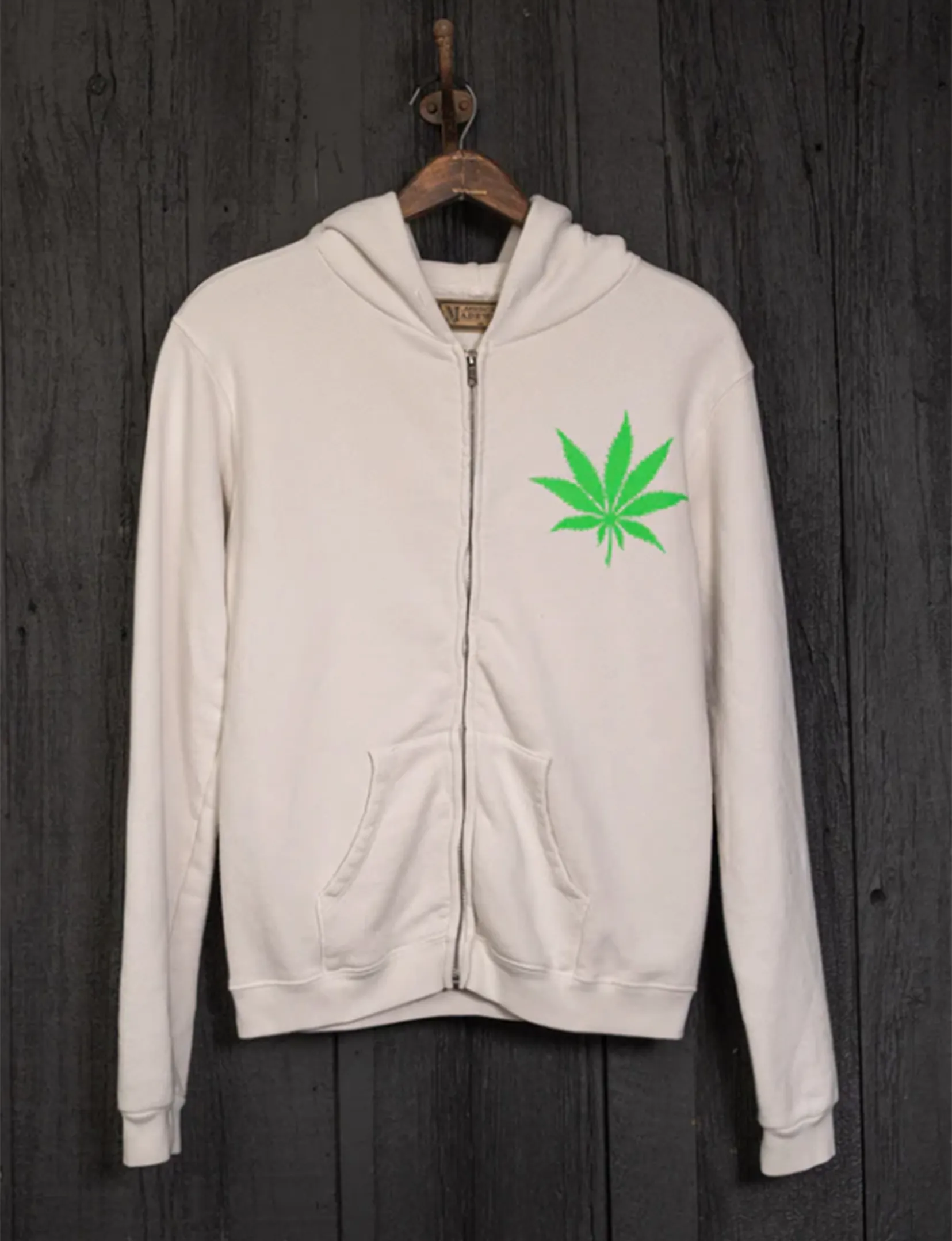 Be Kind Zip Hoodie, Vintage White Buttery Soft Handfeel