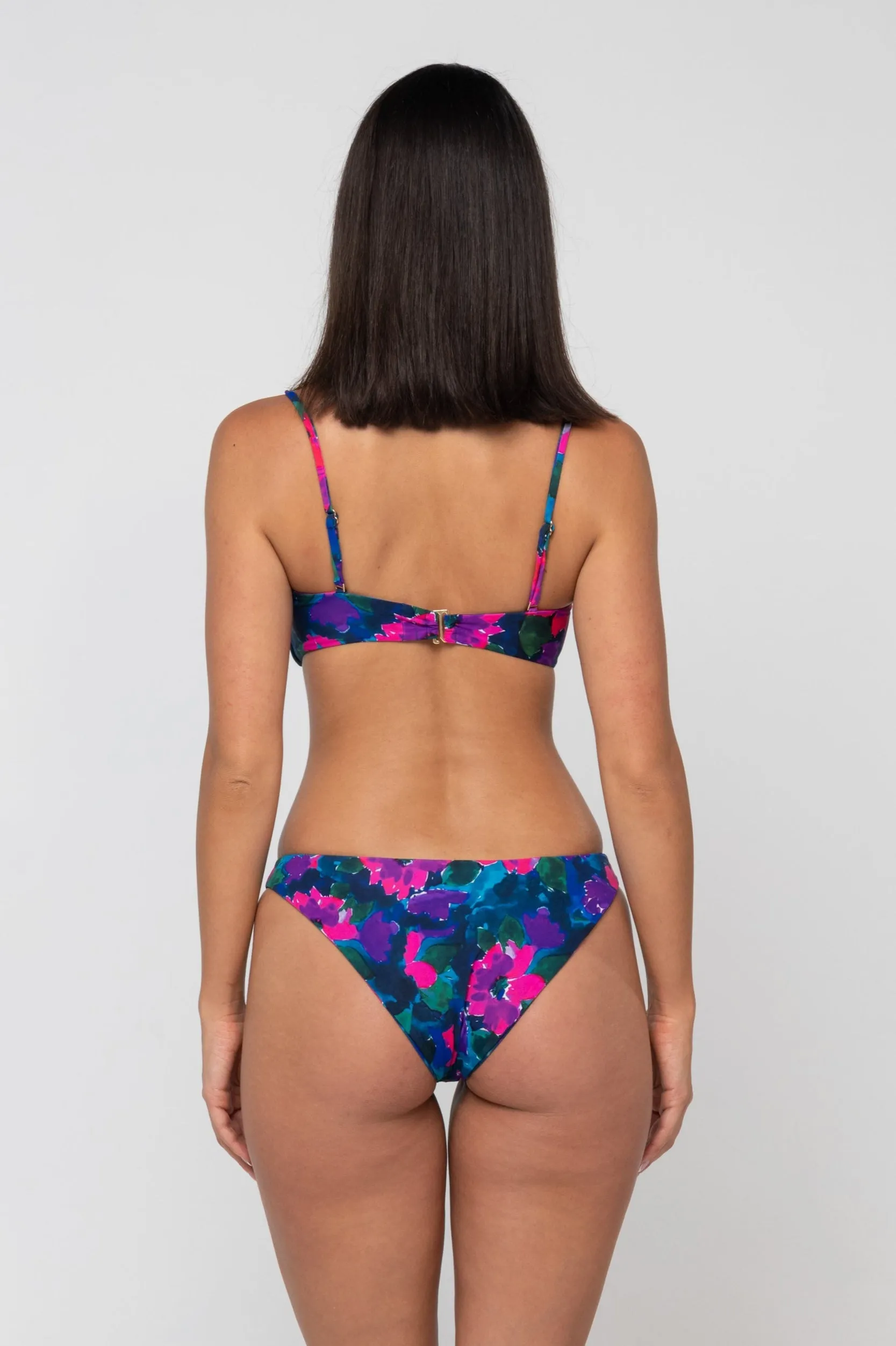 Beau Bikini Bottom in Lanai Saltwater proof
