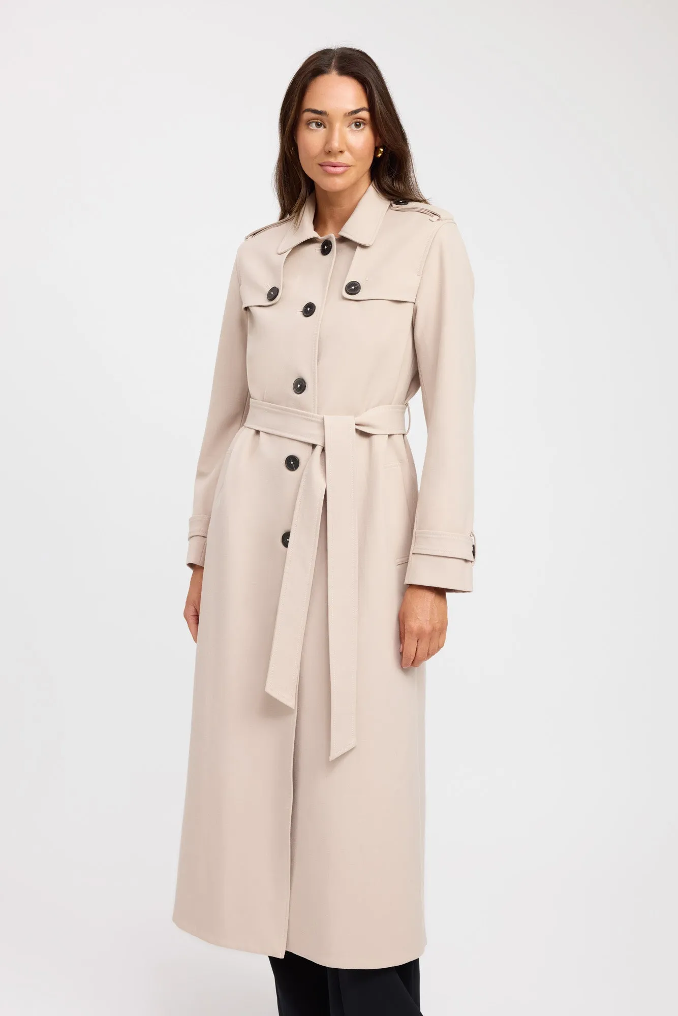 Dry Weather Look Berlin Button Trench