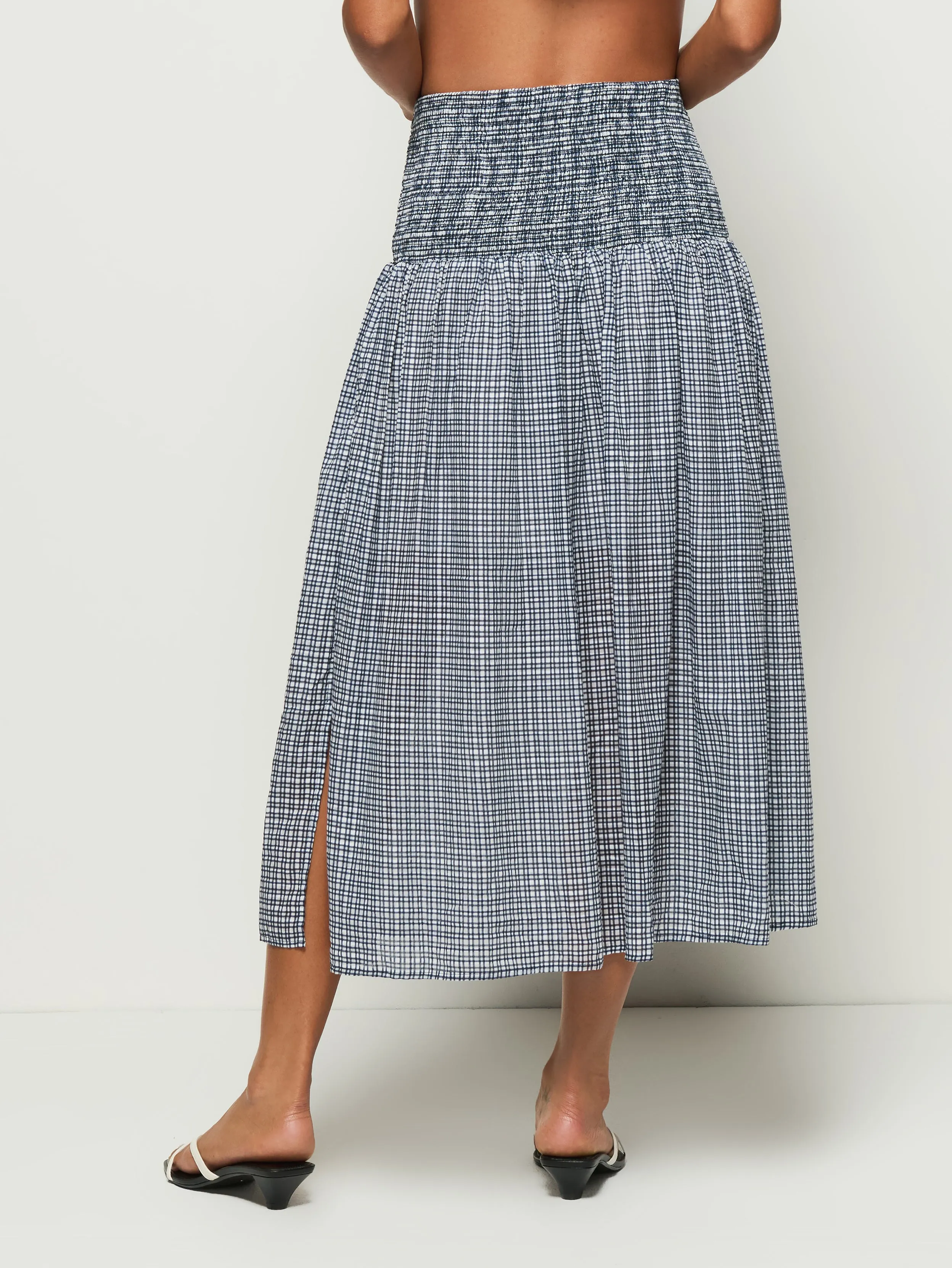 Formal Event Basic Layers Summer Midi Skirt