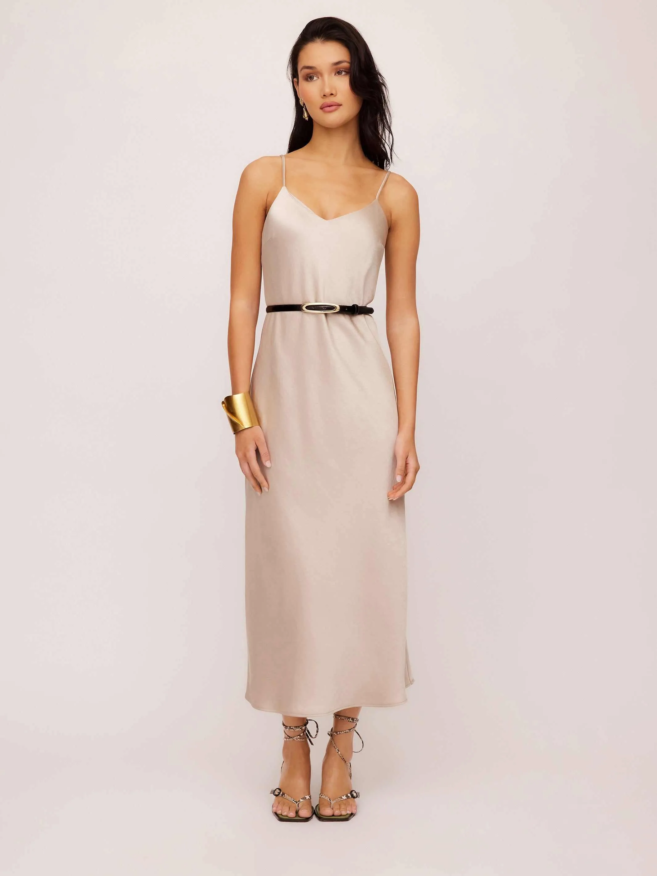 Bias Midi Dress Playful and flirty dress