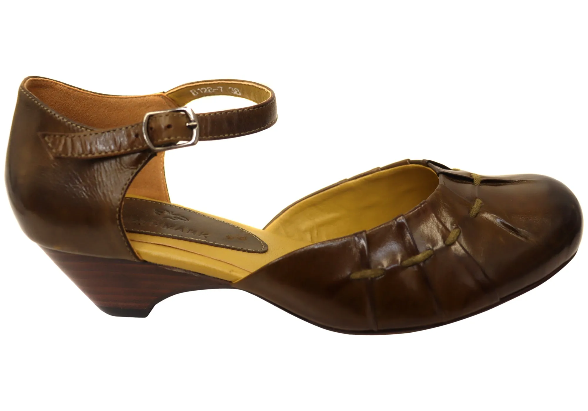 Cozy Mood Birthmark Kanopi Womens Leather Comfortable Shoes