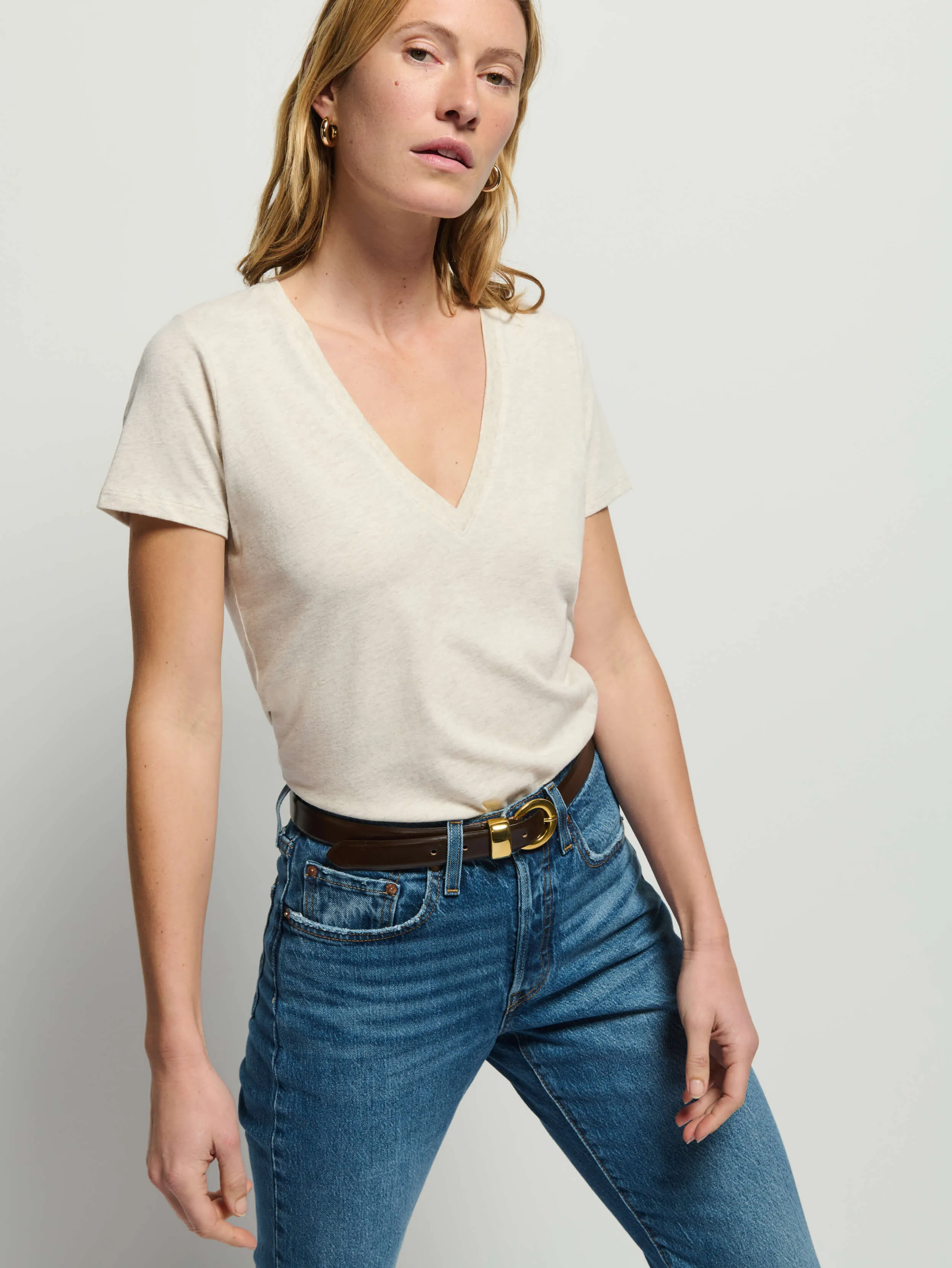 Effortless Style Polka Dot Pattern Blair Tee