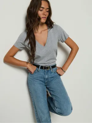 Blair Tee RibbedNeckBanding hiking clothes