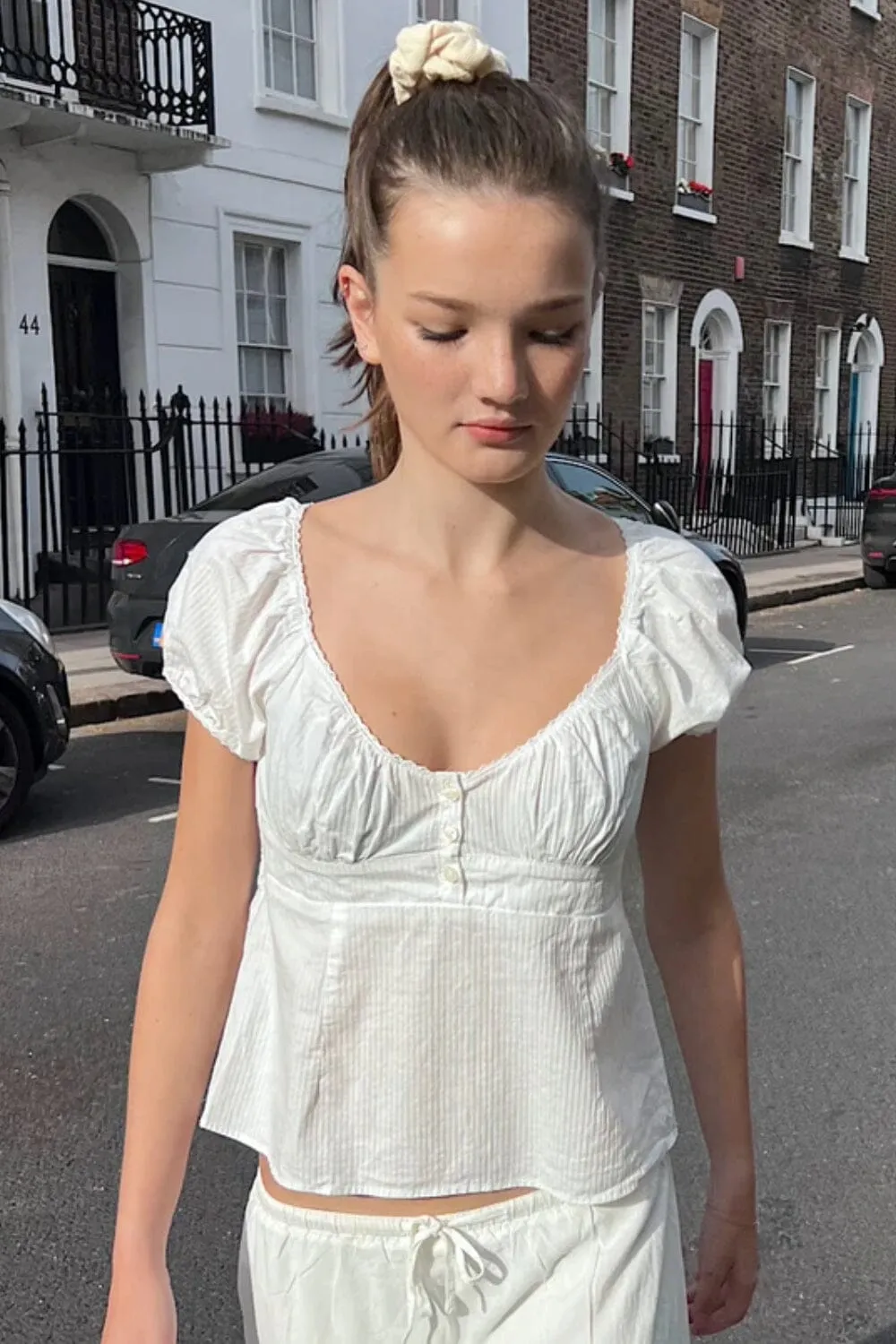 Blair Top Natural Fiber Blend