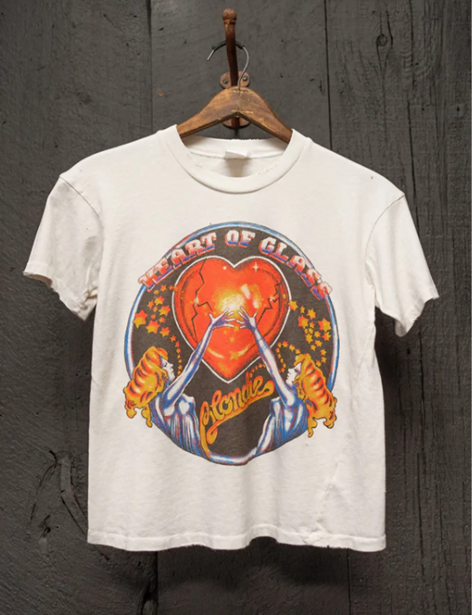 Garment Dyed NeutralTonesCollection Blondie Cropped Tee, Vintage White