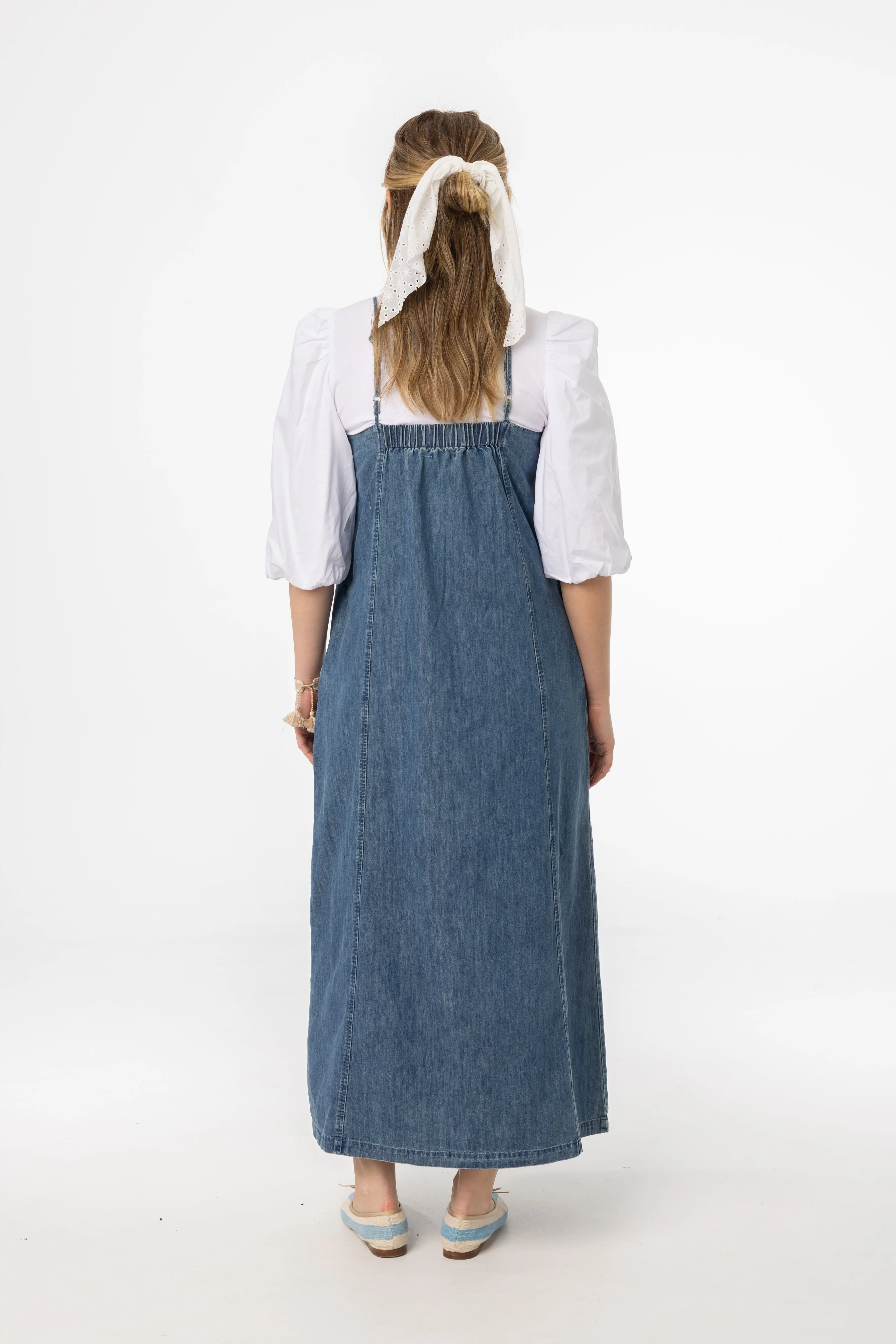 Retro Mood Perfect Style Wear Blue Denim Jumper