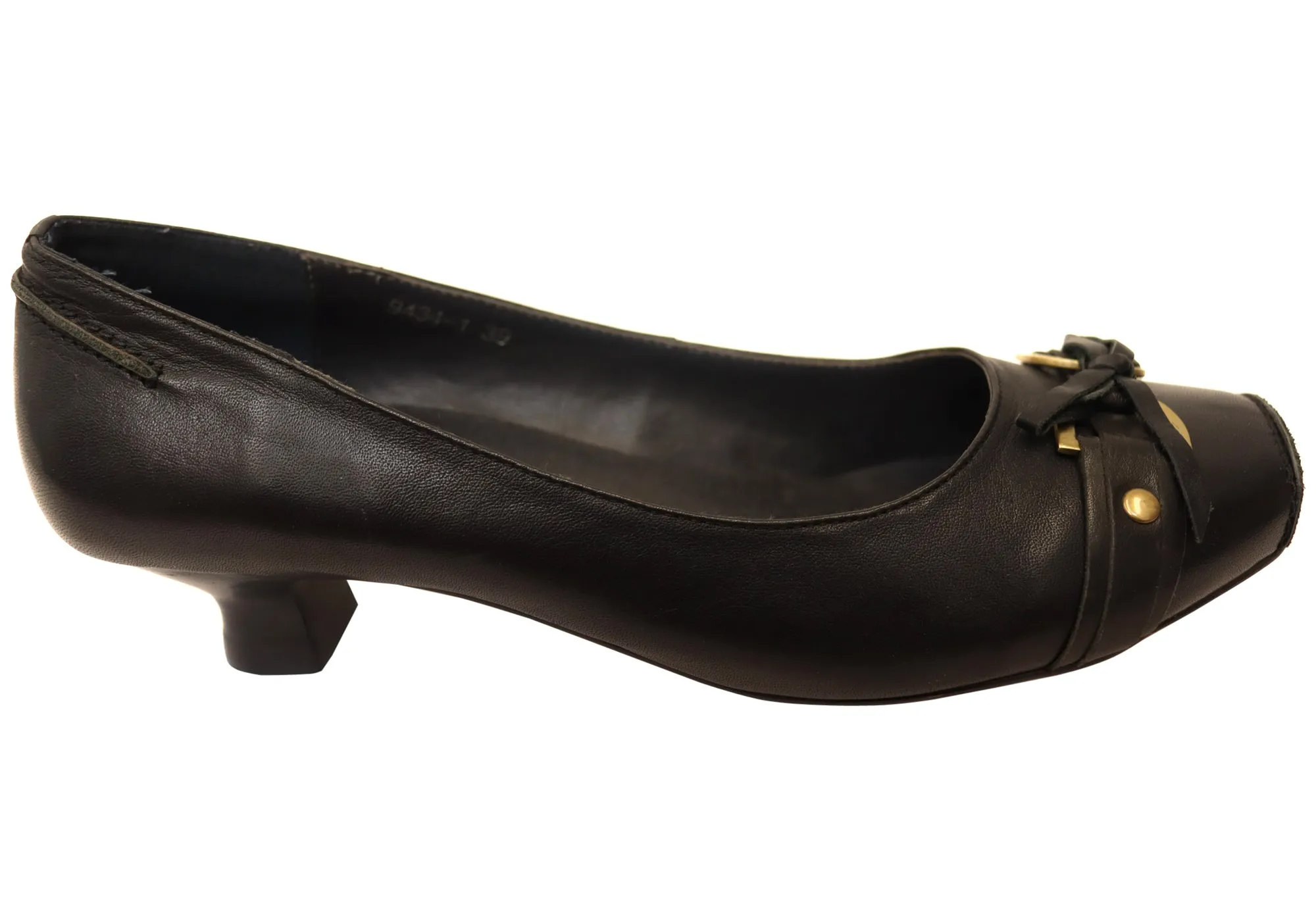 Winter Pumps Ventilated Design Birthmark Quaz Womens Leather Comfortable Shoes