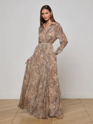 Patricia Maxi Skirt Push Button Closure