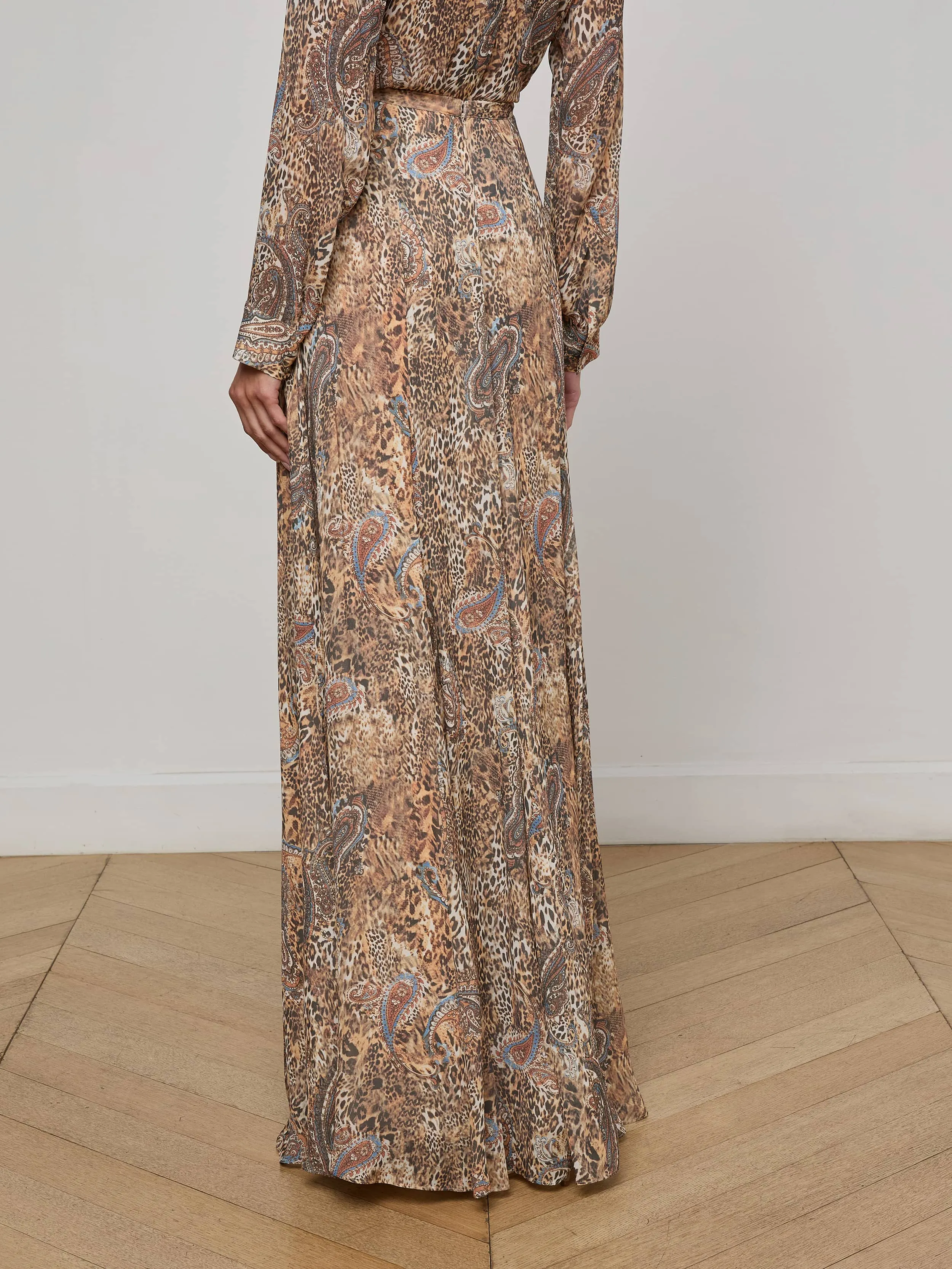 Patricia Maxi Skirt Adjustable drawstring Department Store Style