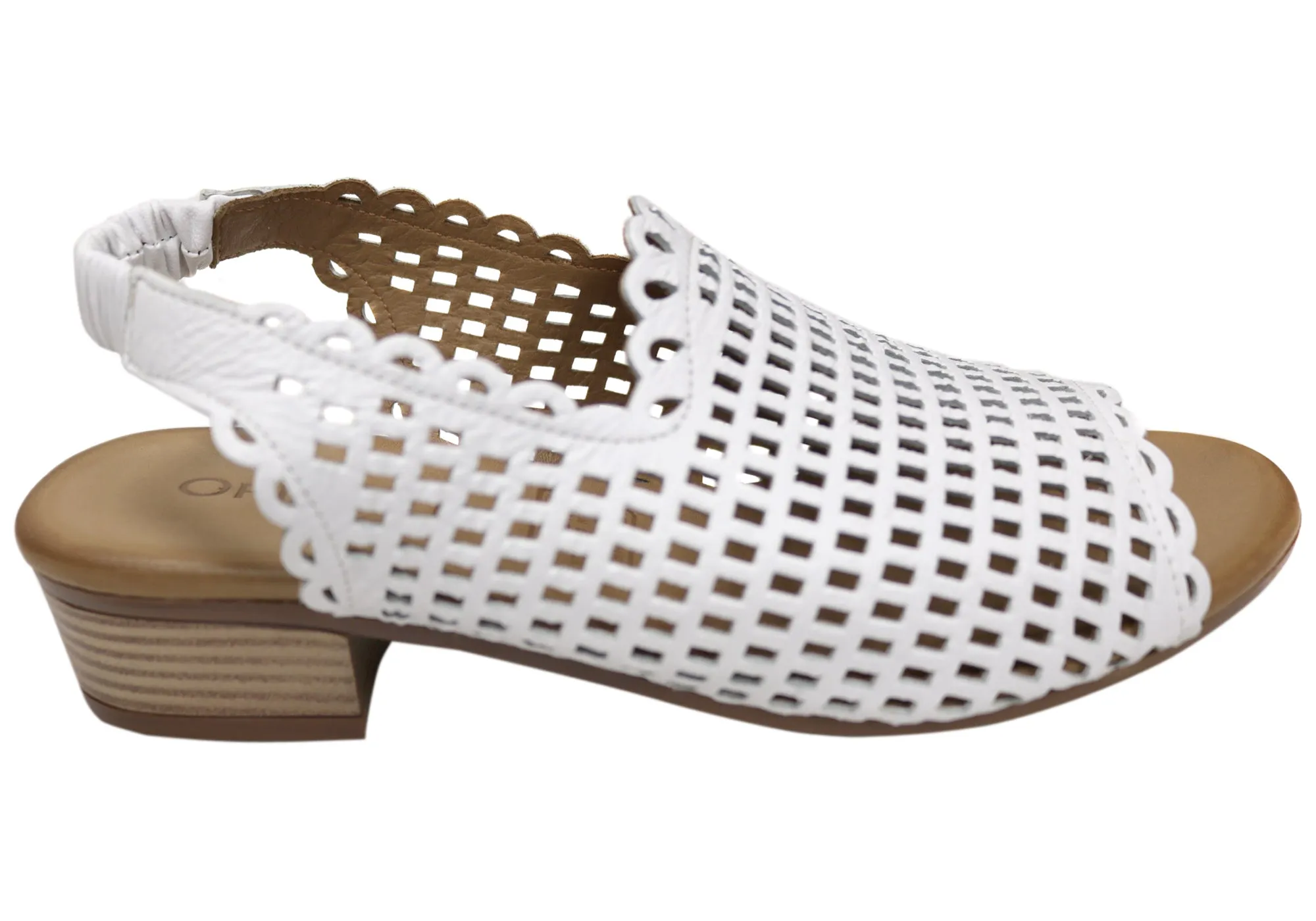 Orizonte Sash Womens European Leather Low Heel Comfortable Sandals Classic Sandals Quick Drying