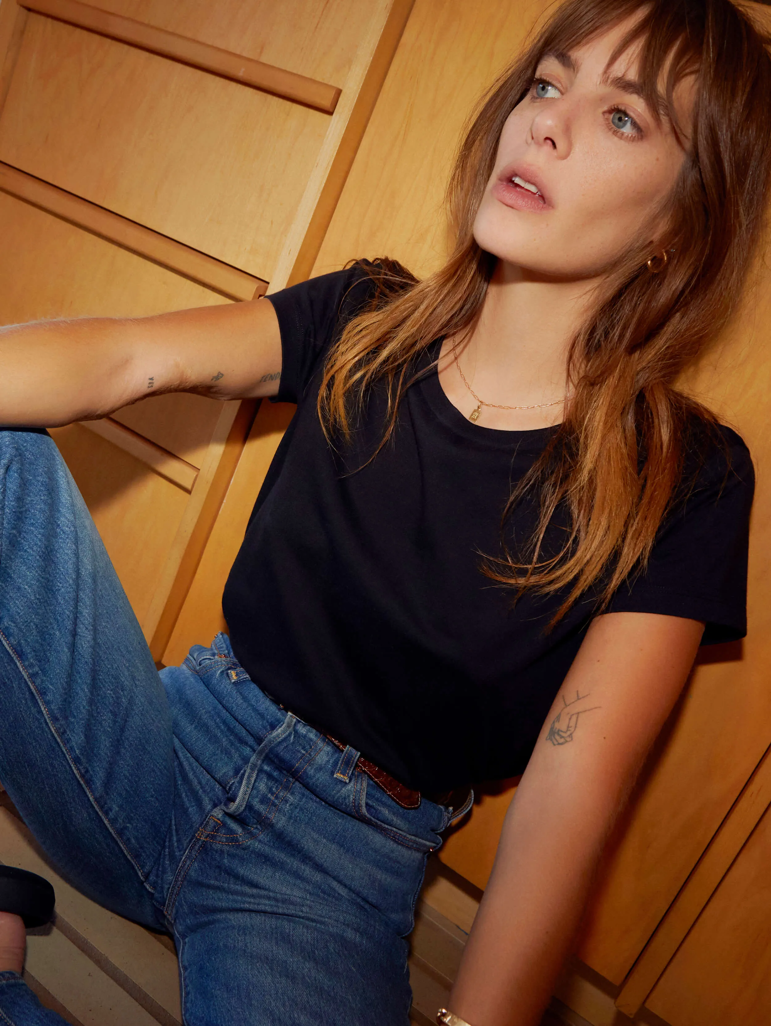 Goldie Tee Soft Design Effortless Wear Fit