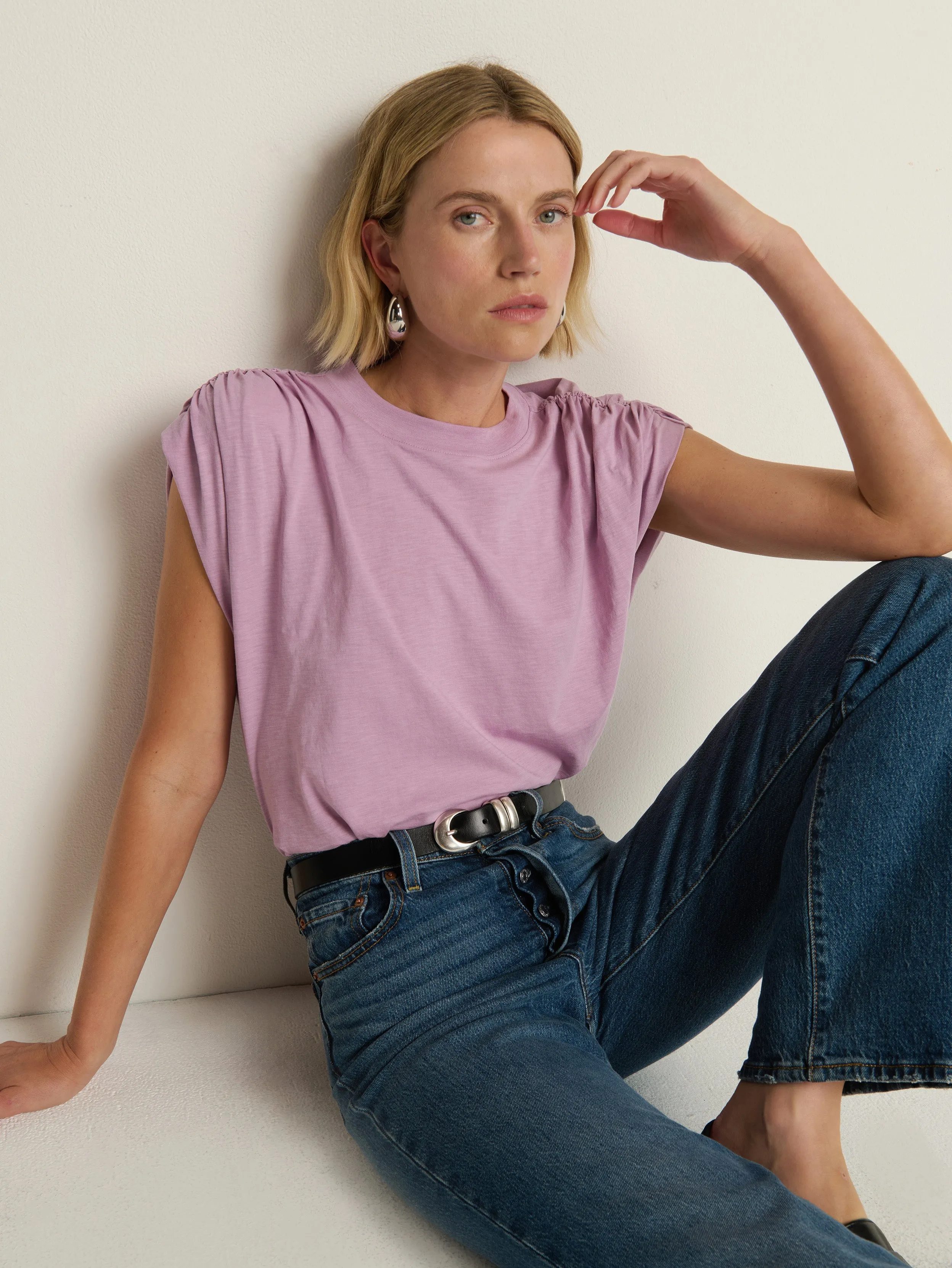 Functional Side Gussets Frankie Muscle Tee