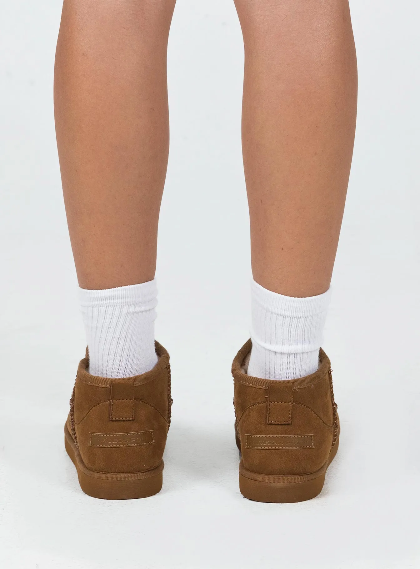 Kona Shearling Boots Brown Flexible Step