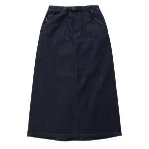 Soft Palette Gramicci Womens Japanese Denim Skirt Indigo