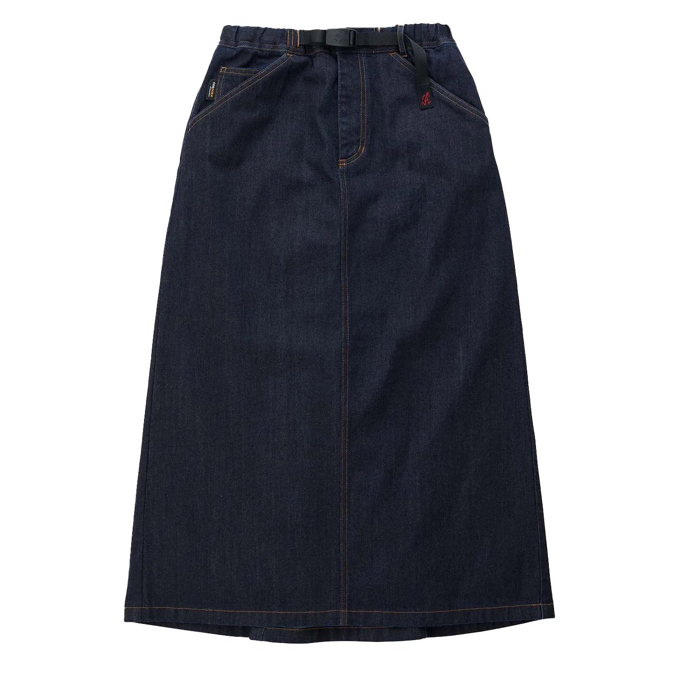 Soft Palette Gramicci Womens Japanese Denim Skirt Indigo