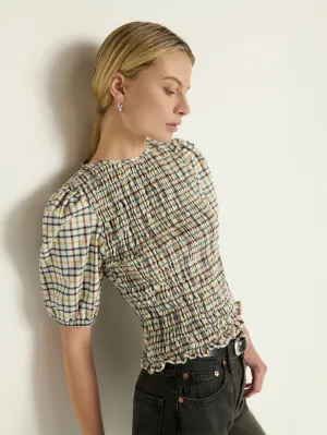 Brinley Smocked Top Travel Light