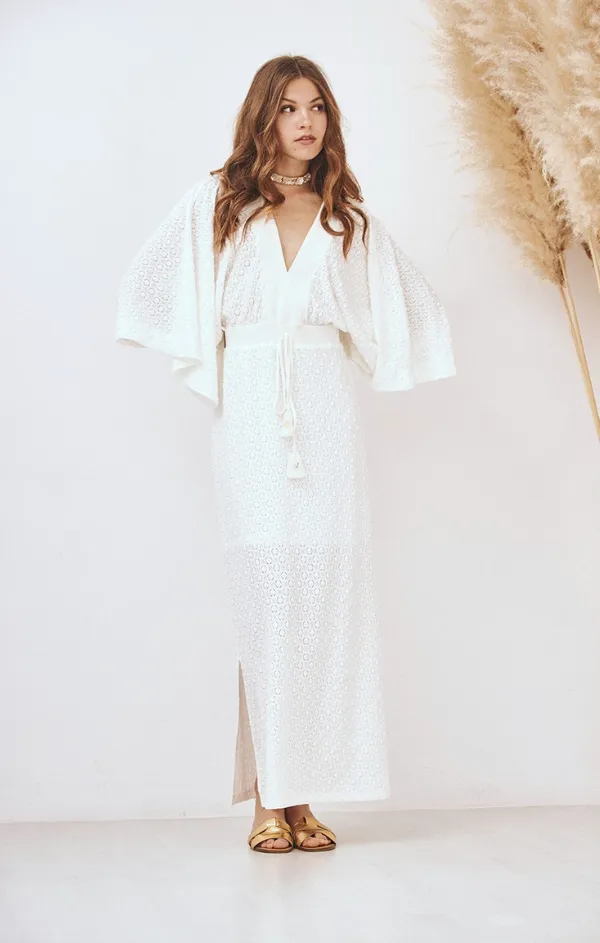 Bulan Knitted Maxi EasyCareMaterial Natural Style